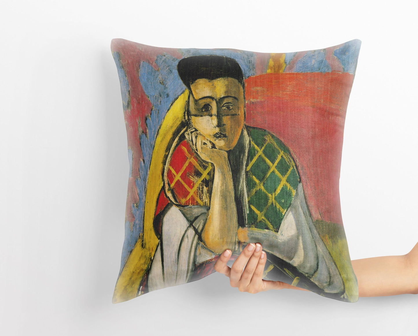Henri Matisse Famous Painting, Decorative Pillow, Abstract Throw Pillow, Designer Pillow, Colorful Pillow Case, Modern Pillow