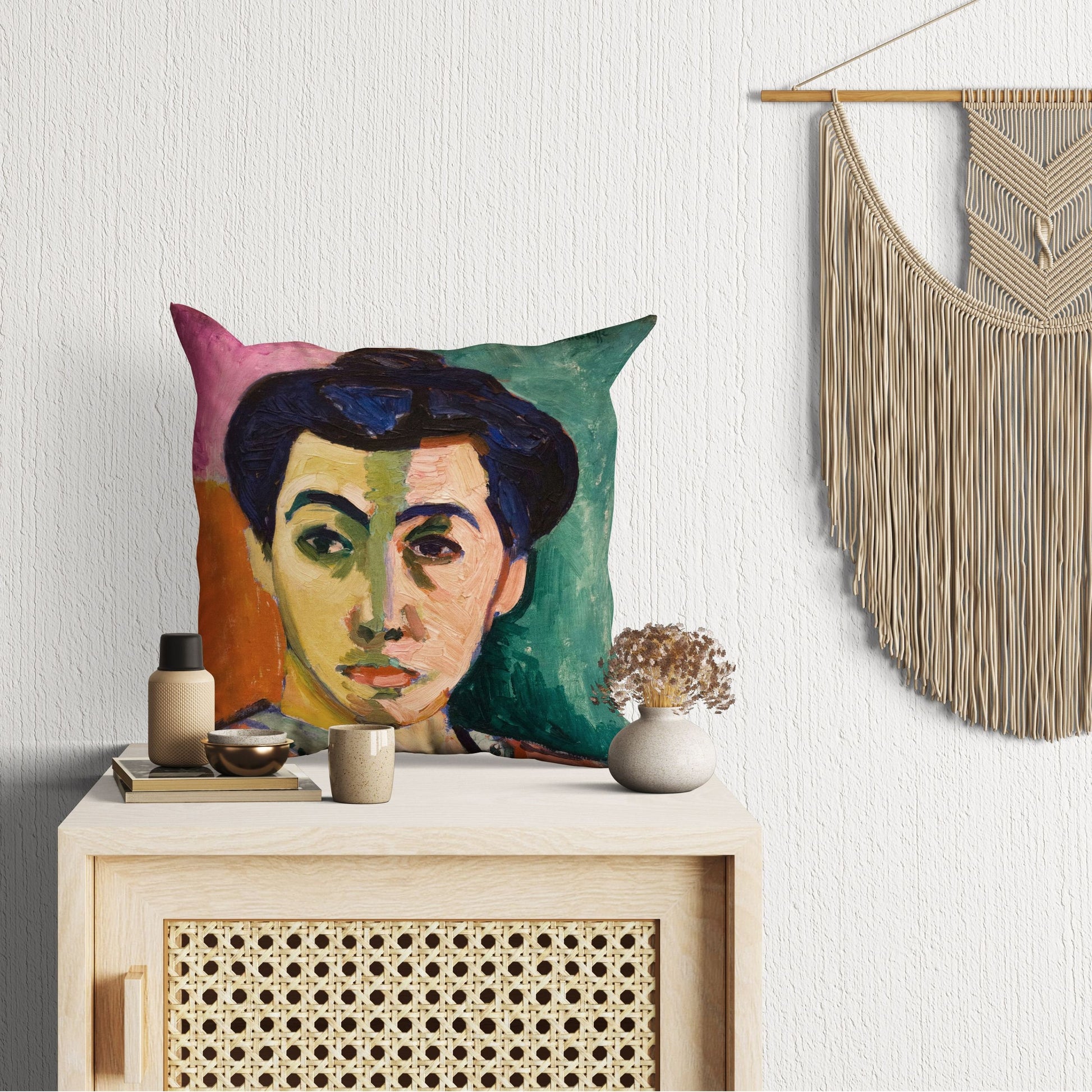 Henri Matisse Famous Painting, Toss Pillow, Abstract Pillow, Art Pillow, Colorful Pillow Case, Home Decor Pillow, Abstract Decor