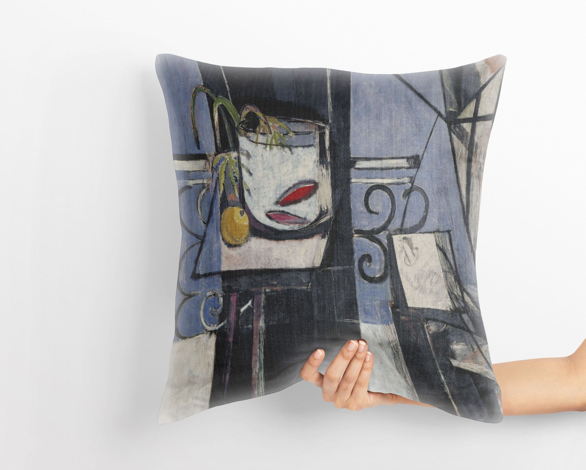 Henri Matisse Famous Painting, Toss Pillow, Abstract Pillow, Designer Pillow, Colorful Pillow Case, Modern Pillow, 22X22 Pillow Cover