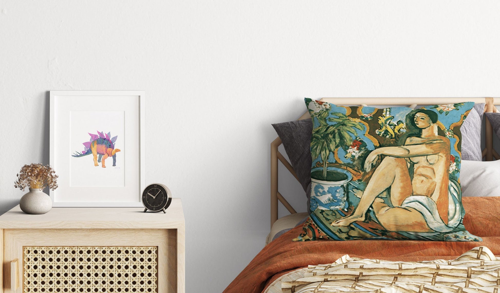 Henri Matisse Famous Painting, Pillow Case, Abstract Pillow, Art Pillow, Colorful Pillow Case, Modern Pillow, Square Pillow, Nursery Decor