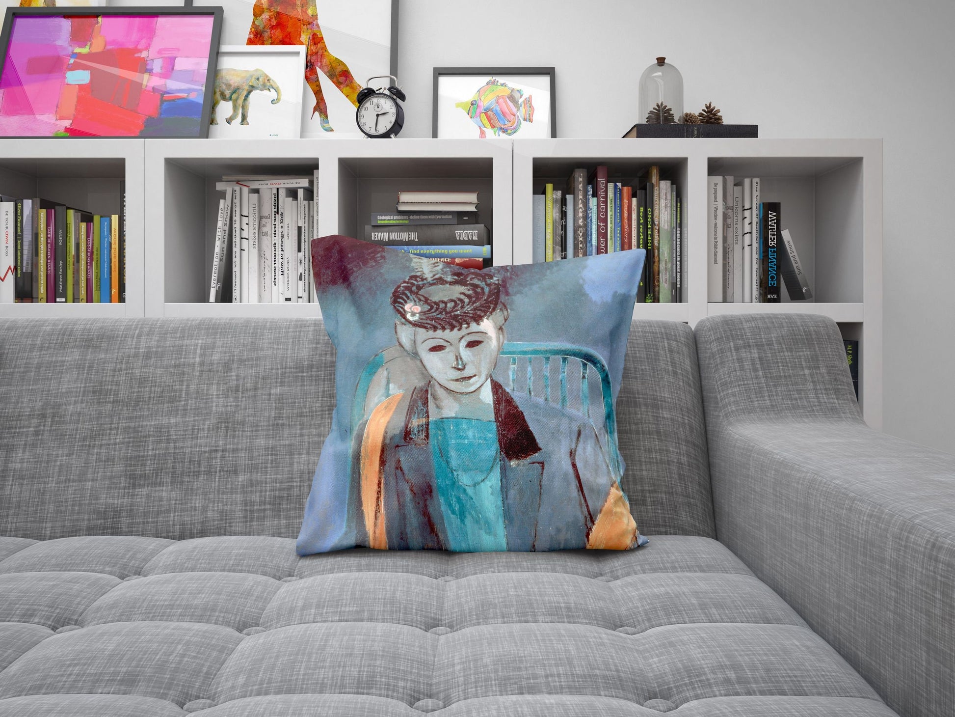 Henri Matisse Famous Painting, Tapestry Pillows, Abstract Pillow, Soft Pillow Cases, Colorful Pillow Case, Modern Pillow