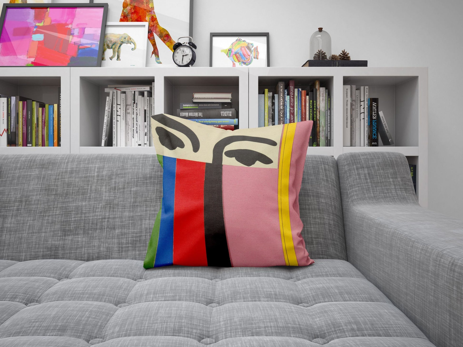 Henri Matisse Famous Art, Throw Pillow Cover, Abstract Throw Pillow Cover, Designer Pillow, Colorful Pillow Case, Contemporary Pillow