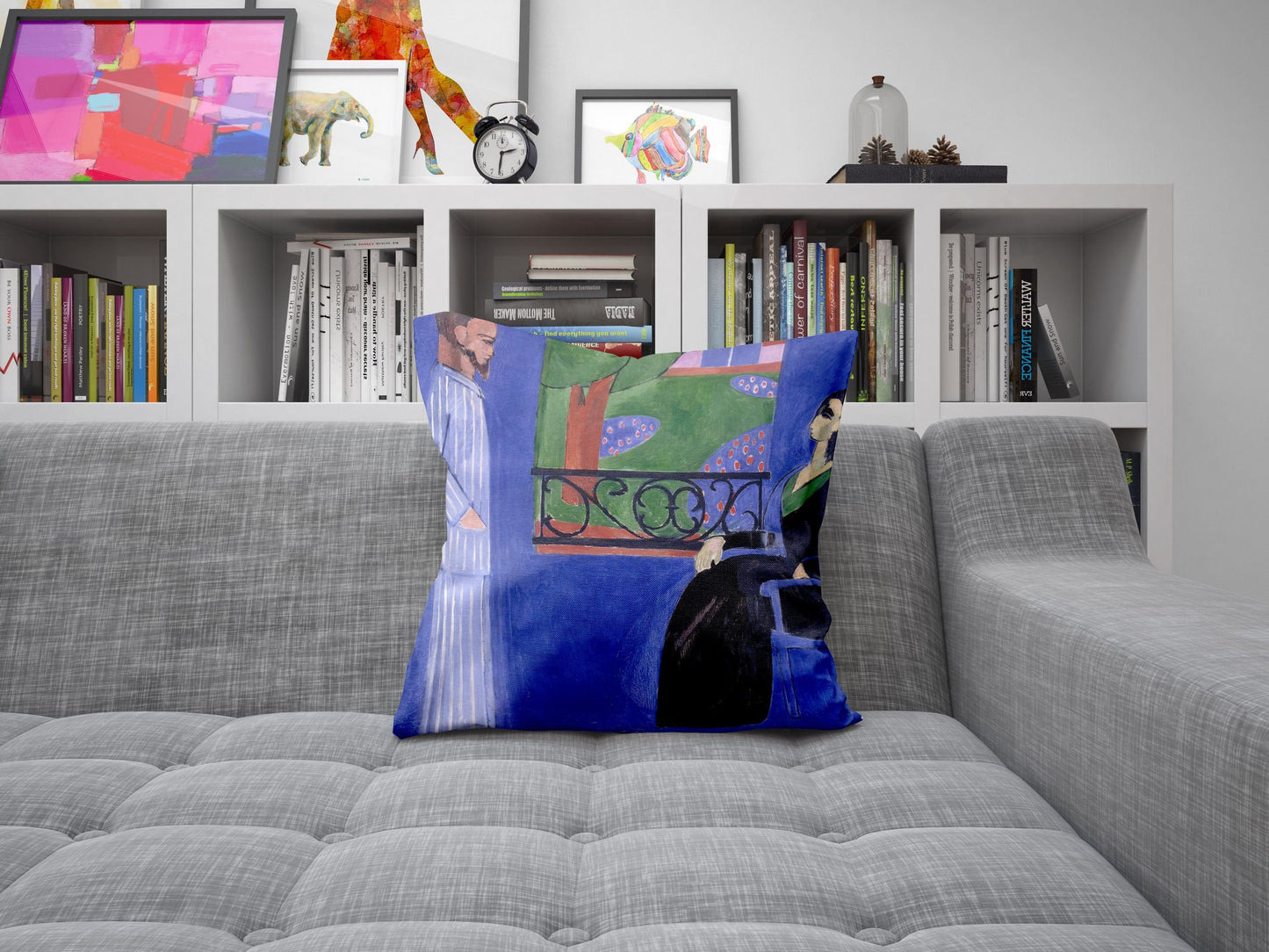 Henri Matisse Famous Art, Pillow Case, Abstract Throw Pillow Cover, Artist Pillow, Colorful Pillow Case, Modern Pillow, Square Pillow