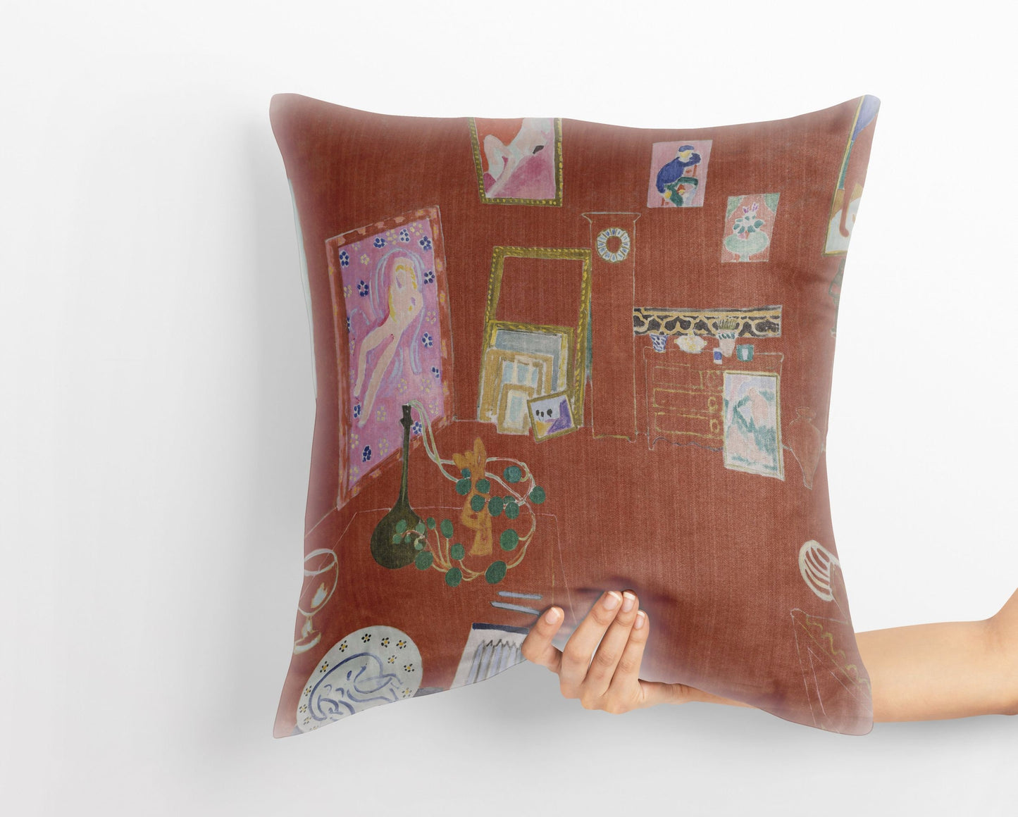Henri Matisse Famous Art, Pillow Case, Abstract Throw Pillow, Artist Pillow, Colorful Pillow Case, Modern Pillow, 22X22 Pillow Cover