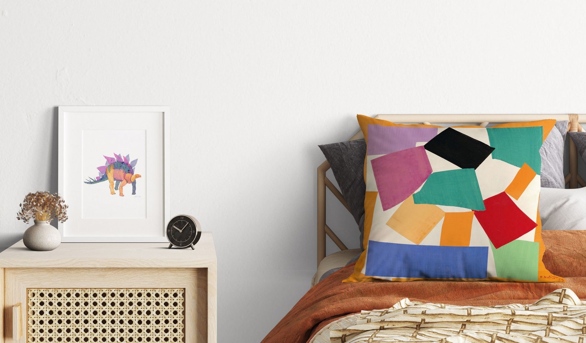 Henri Matisse Famous Painting, Throw Pillow, Abstract Throw Pillow Cover, Soft Pillow Cases, Colorful Pillow Case, Fauvist Pillow