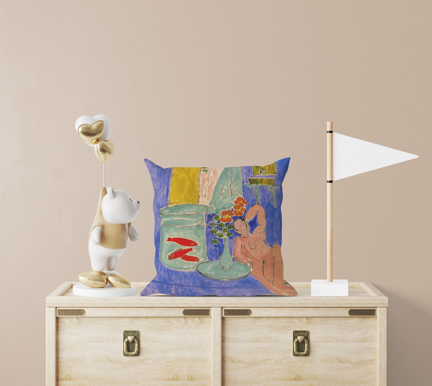 Henri Matisse Famous Painting, Throw Pillow, Abstract Pillow, Artist Pillow, Colorful Pillow Case, Modern Pillow, Large Pillow Cases