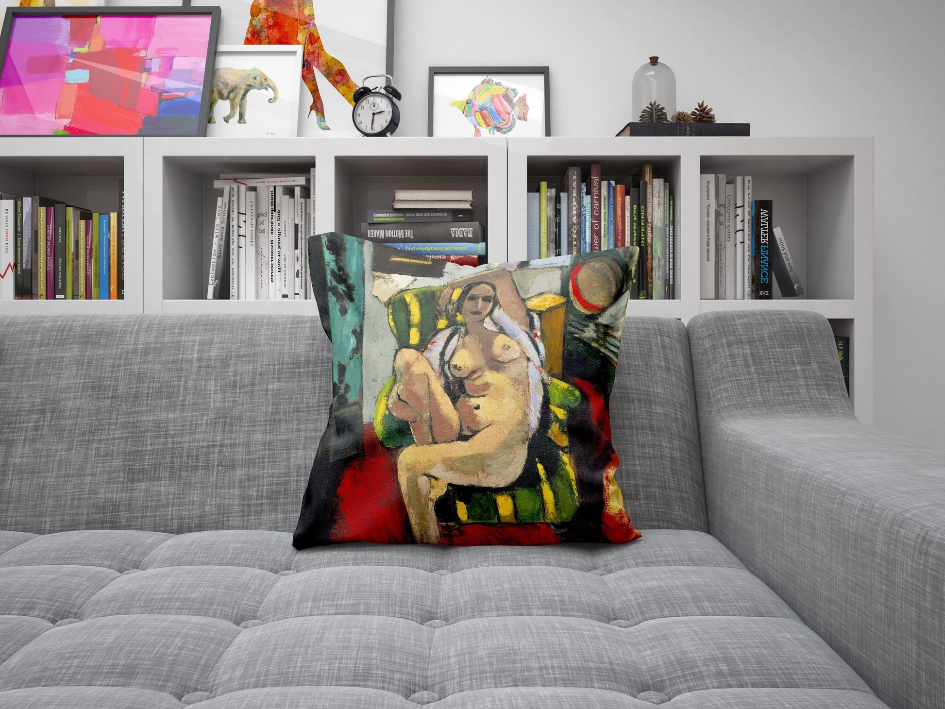 Henri Matisse Famous Painting, Throw Pillow Cover, Abstract Throw Pillow, Art Pillow, Fauvist Pillow, Square Pillow, Housewarming Gift