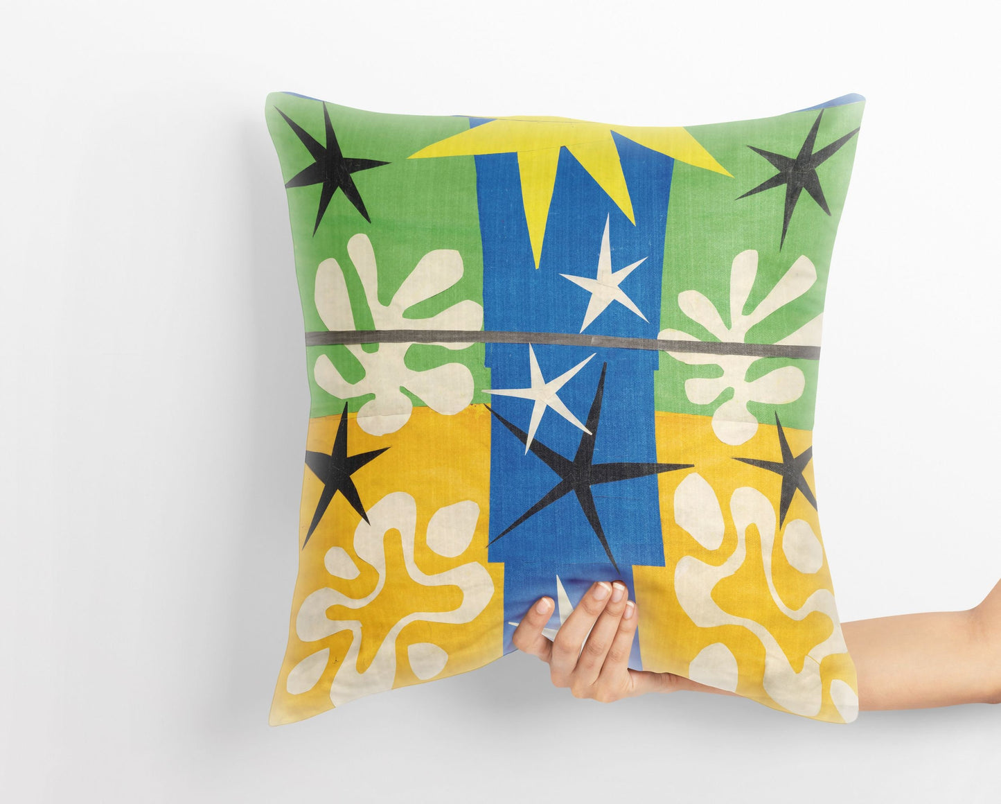 Henri Matisse Famous Painting, Decorative Pillow, Abstract Throw Pillow Cover, Designer Pillow, Colorful Pillow Case, 18 X 18 Pillow Covers
