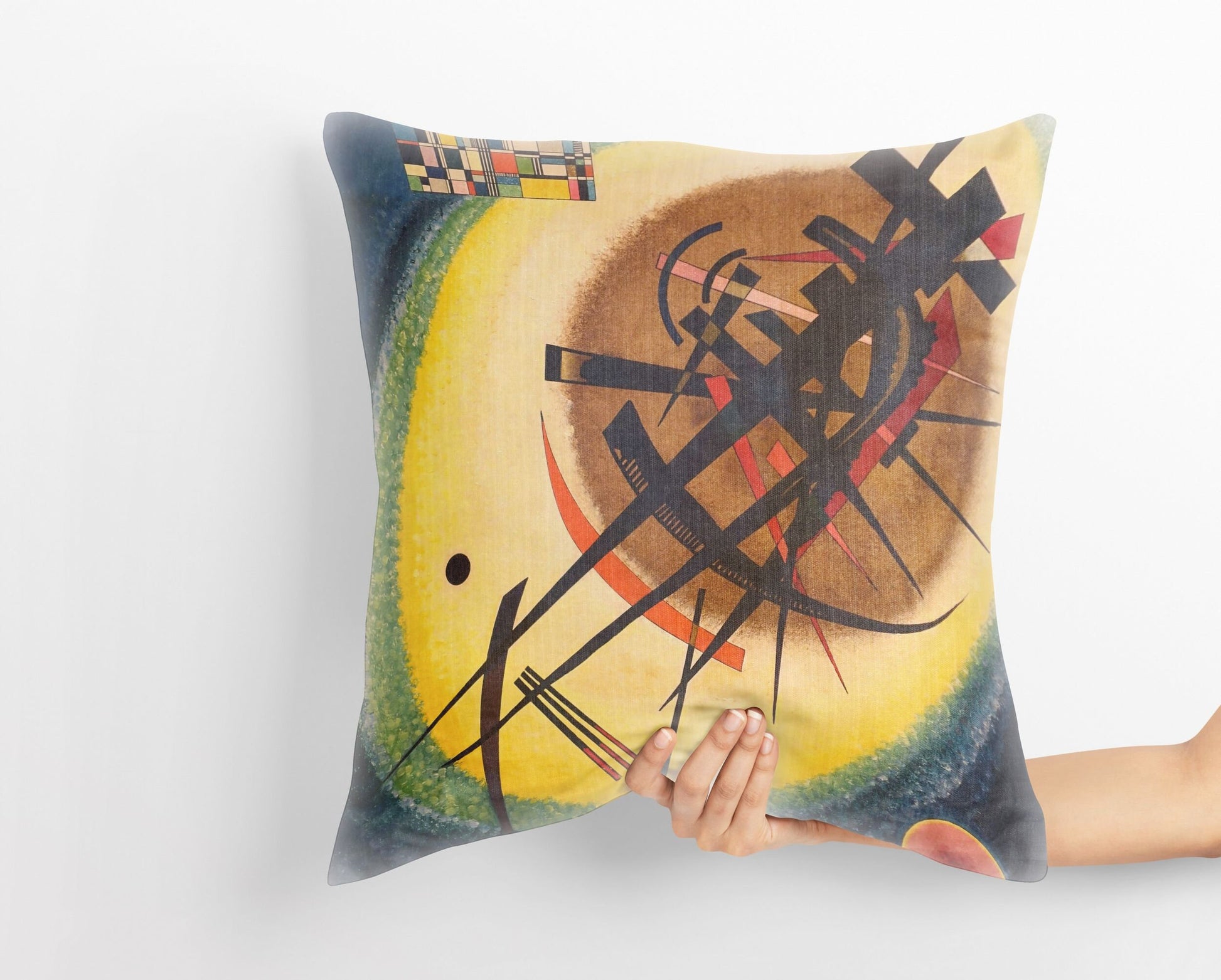 Wassily Kandinsky Abstract Painting, Decorative Pillow, Abstract Throw Pillow, Designer Pillow, Home Decor Pillow, Abstract Decor