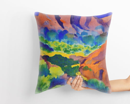 Cliff By The Sea Throw Pillow, Abstract Pillow, Soft Pillow Cases, Modern Pillow, Large Pillow Cases, Housewarming Gift, Sofa Pillows