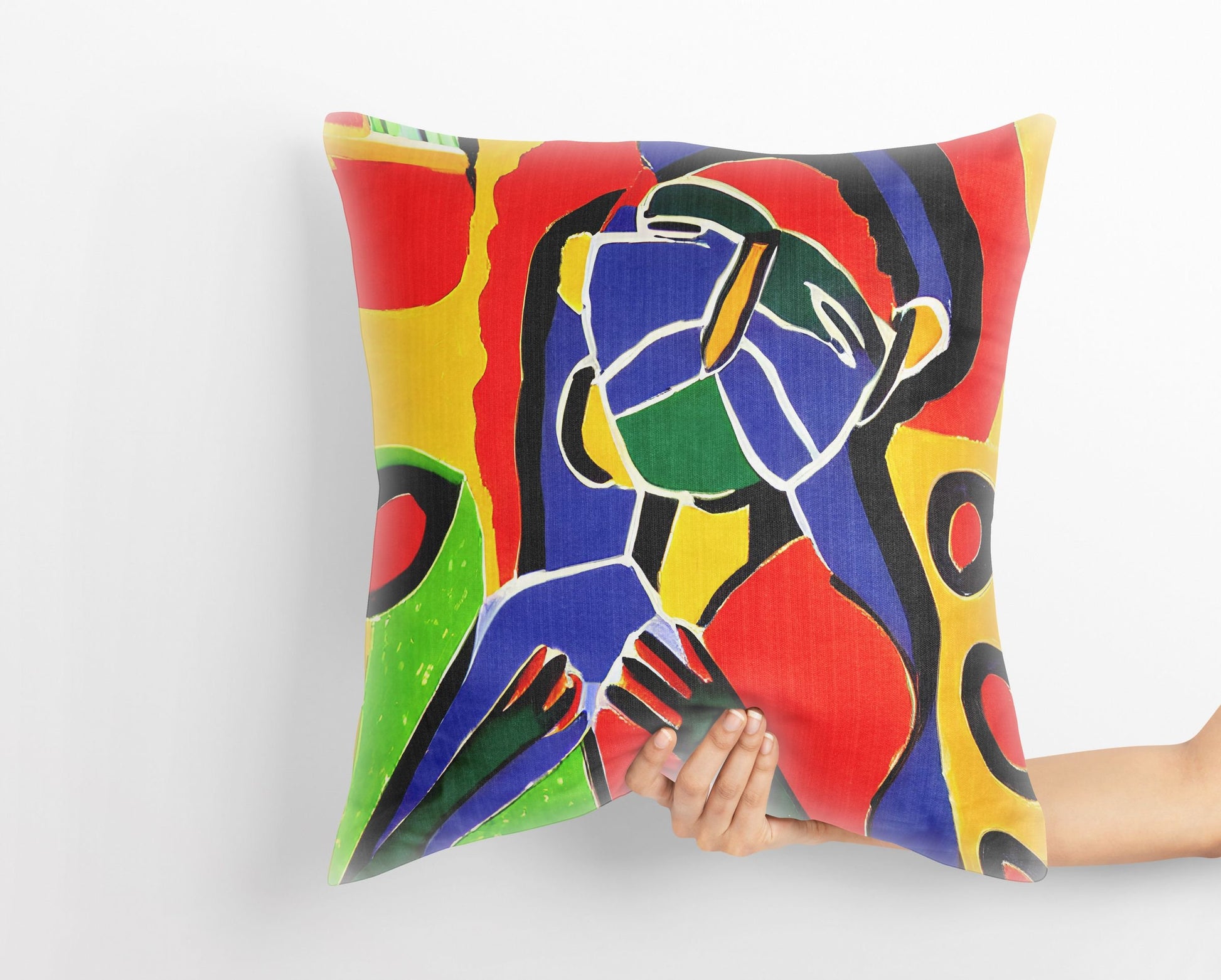 Aborigine Toss Pillow, Abstract Pillow, Art Pillow, Colorful Pillow Case, Contemporary Pillow, Large Pillow Cases, Christmas Pillow