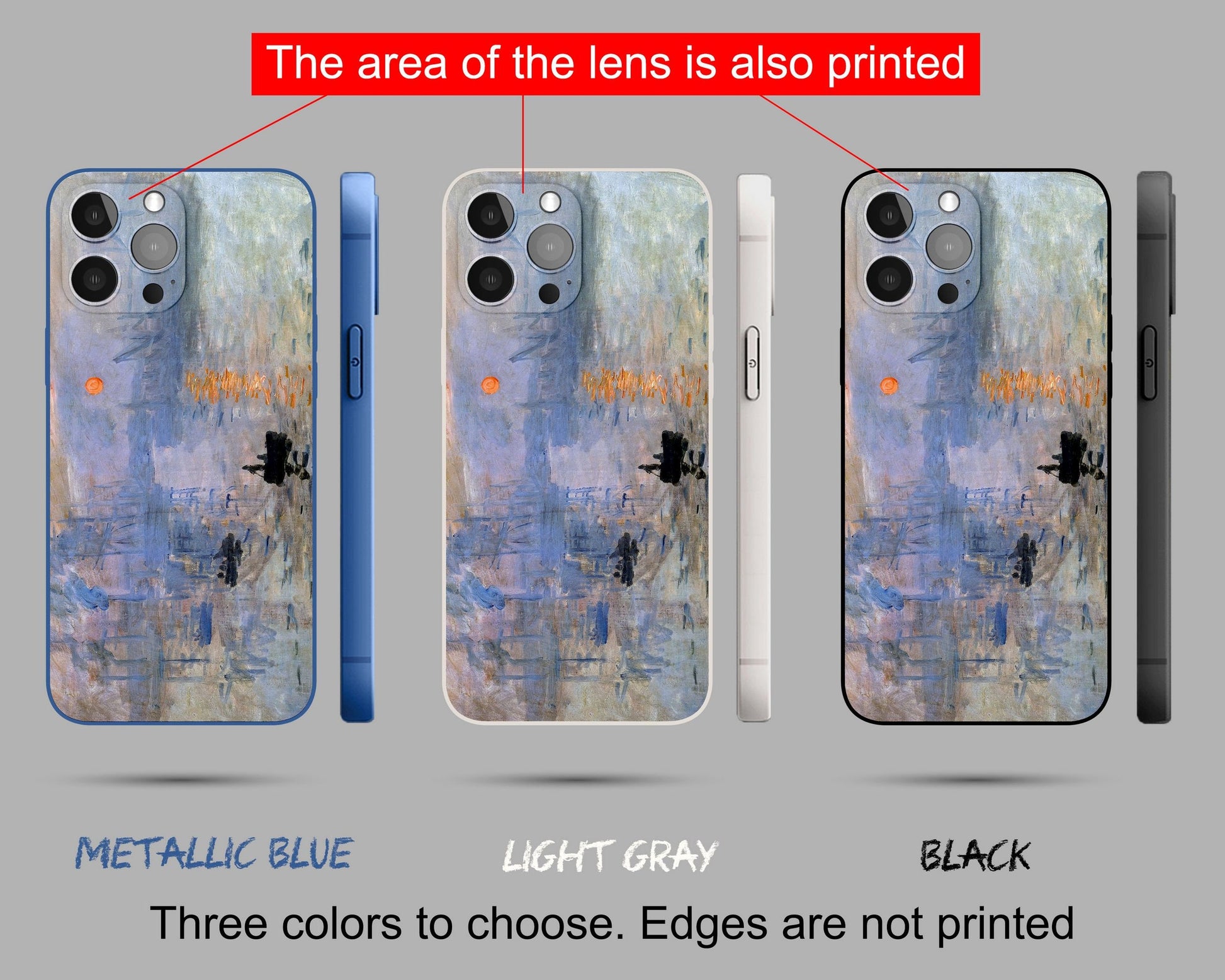Claude Monet Paintings Iphone 14 Pro Max Case, Iphone 11 Case, Iphone Xs, Iphone 8 Plus Case Art, Aesthetic Iphone, Iphone Protective Case