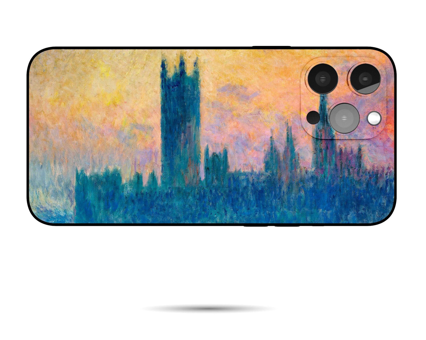 Claude Monet Houses Of Parliament Iphone 14 Plus Case, Apple iPhone Case, Iphone 14 Pro Max Case, Iphone Xs Case, Iphone 8 Plus Case Art