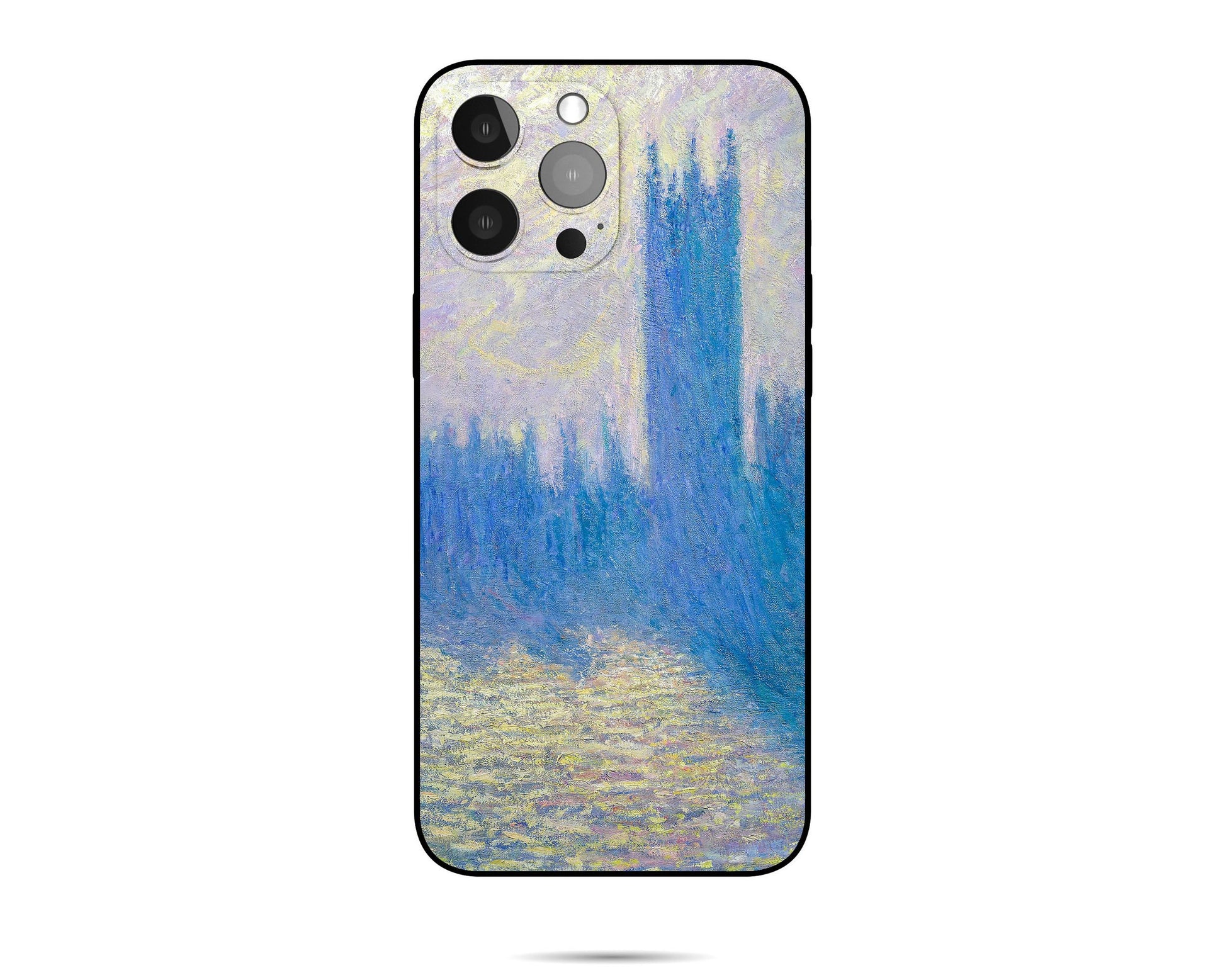 Claude Monet Houses Of Parliament Iphone 14 Plus Case, Apple iPhone Case, Iphone 14 Pro Max Case, Iphone Xs Case, Iphone 8 Plus Case Art