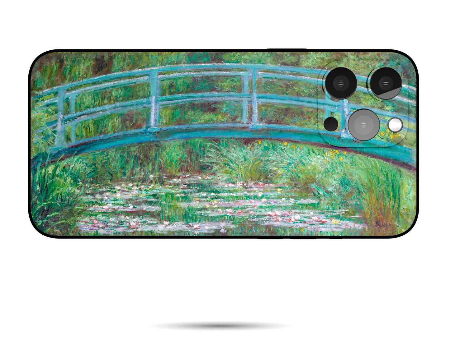 Claude Monet Painting Japanese Bridge Iphone 14 Pro Case, Iphone 13 Pro Case, Iphone Xs Max Case, Iphone 8 Plus Case, Aesthetic Phone Case