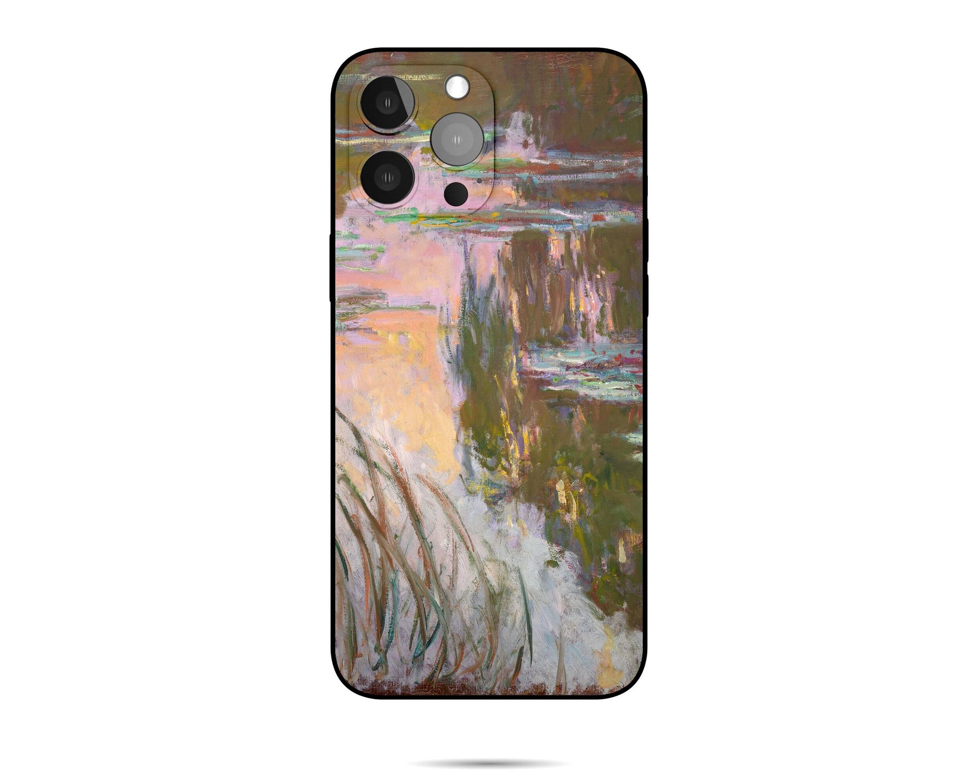Claude Monet Waterlily Pond Iphone 14 Case, Iphone 14 Pro Case, Iphone Xr Case, Iphone 8 Plus Case Art, Gift For Her, Iphone Case Silicone