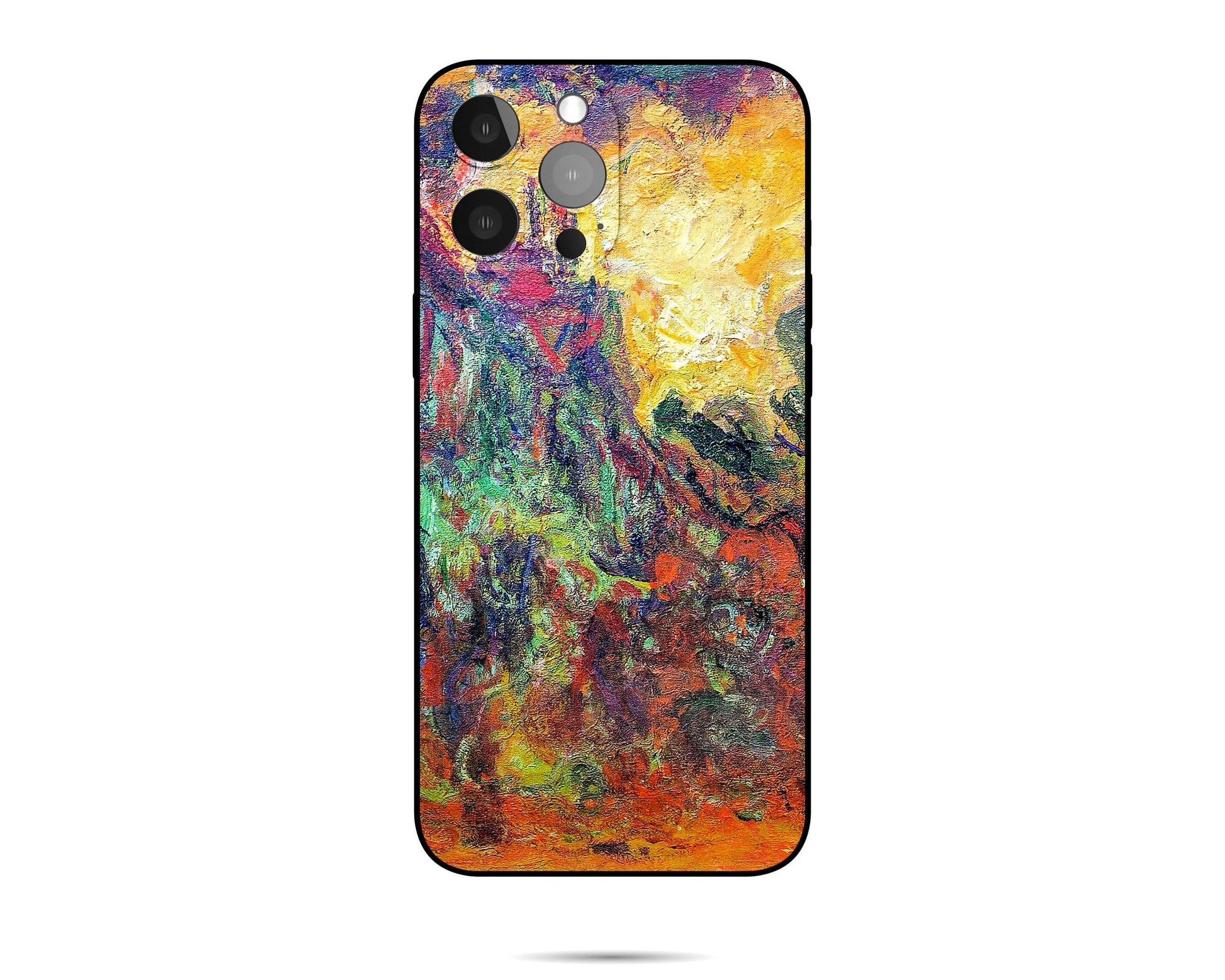 Claude Monet Famous Painting Iphone 14 Pro Max Cases, Iphone 13 Pro Case, Iphone 7 Plus Case, Iphone 8 Plus Case Art, Gift For Her, Silicone