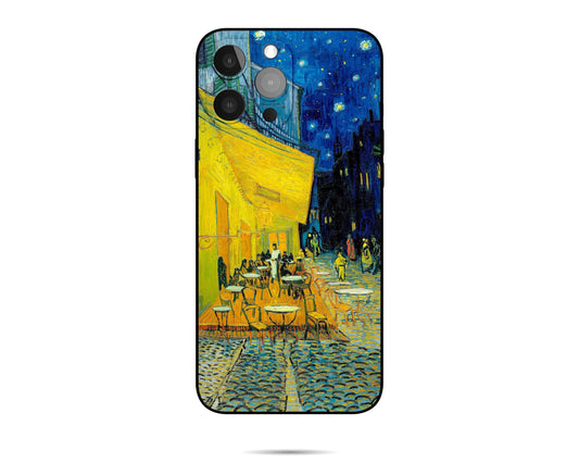 Vincent Van Gogh Terrace Of A Café At Night Apple Phone Case, Iphone 12 Case, Iphone Se 2020, Iphone 8 Plus Case Art, Vivid Colors