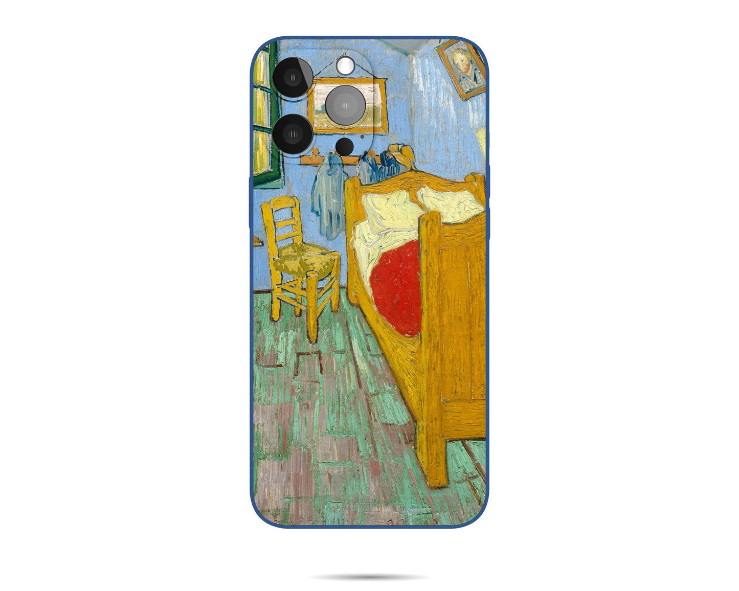 Vincent Van Gogh The Bedroom Iphone Cover, Iphone 11, Iphone 7, Iphone 8 Plus Case Art, Vivid Colors, Aesthetic Phone Case, Gift For Her