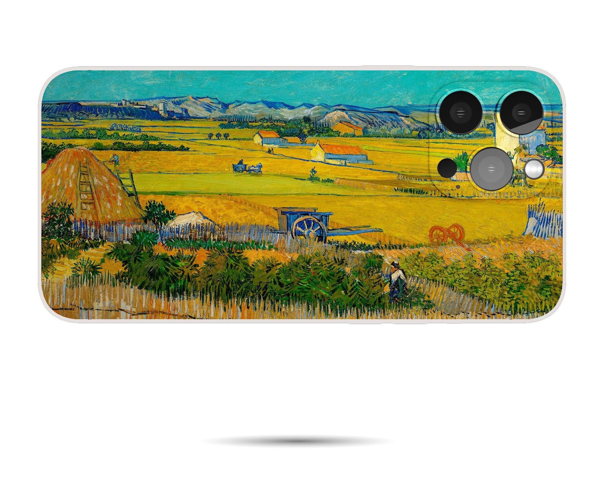 Vincent Van Gogh The Harvest Iphone Cover, Iphone 14 Pro Case, Iphone 7 Iphone 8 Plus Case Art, Iphone Case Protective, Iphone Case Silicone