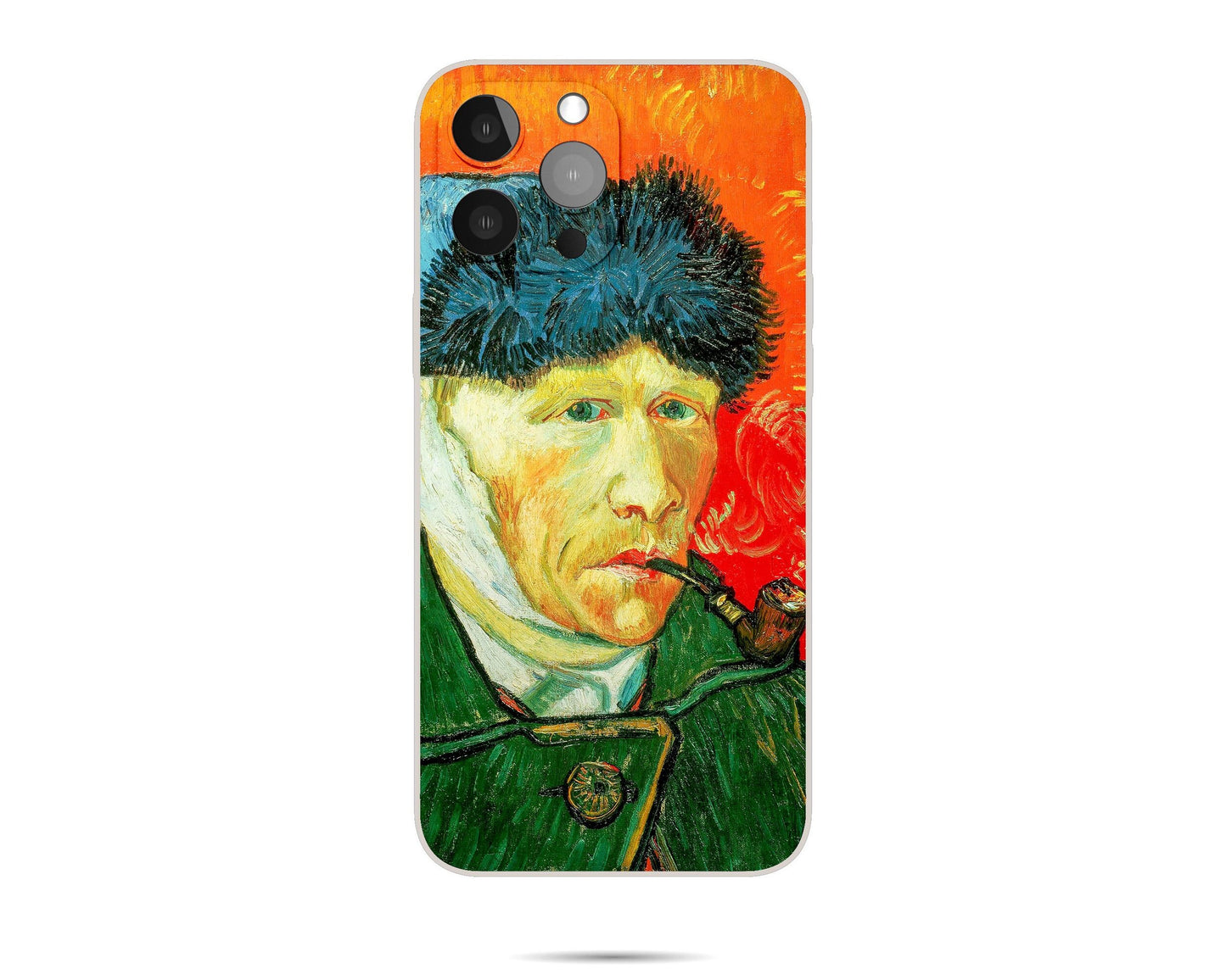 Vincent Van Gogh Self-Portrait With Bandaged Ear iPhone Cases, Iphone 11 Pro Max, Iphone X, Iphone Case Protective, Iphone Case Silicone