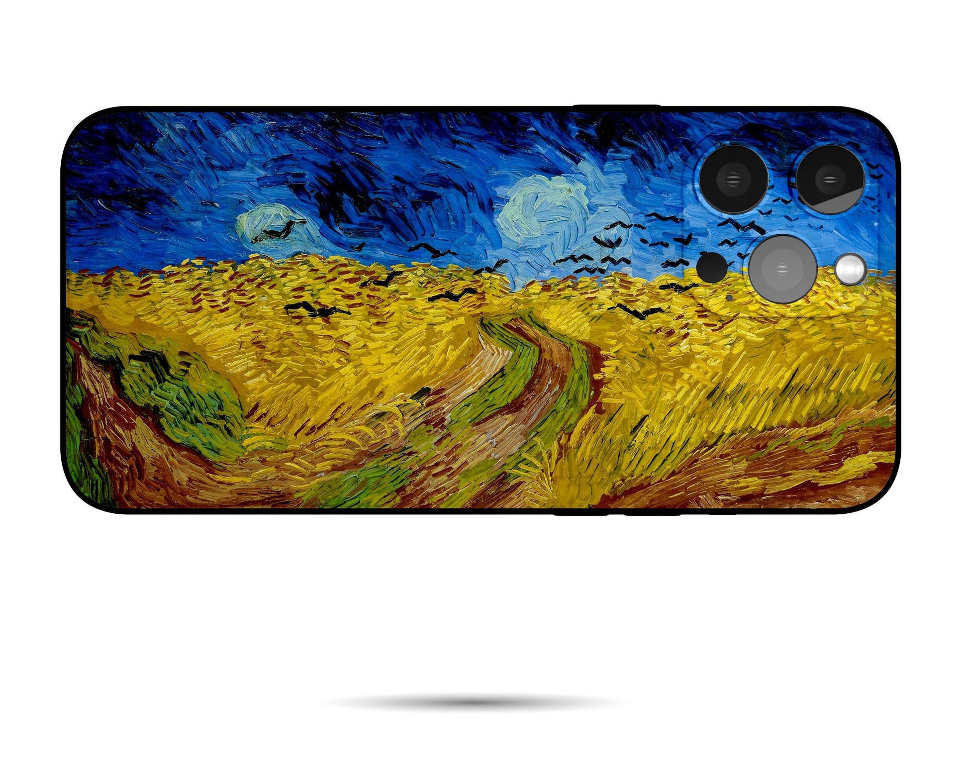 Vincent Van Gogh Wheatfield With Crows Iphone 14 Pro Max Case, Iphone Xr Case, Aesthetic Phone Case, Protective Case, Iphone Case Matte
