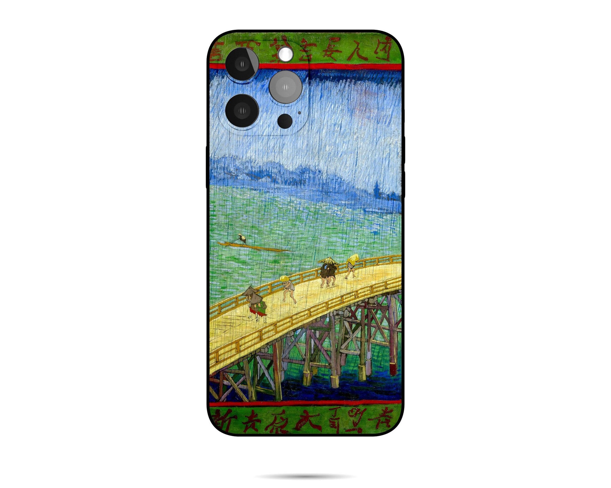 Vincent Van Gogh Bridge In The Rain Iphone Case, Iphone 8 Case, Iphone 7 Case, Iphone 8 Plus Case Art, Protective Case, Iphone Case Silicone