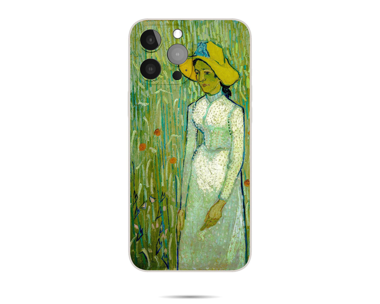 Vincent Van Gogh Girl In White Iphone Case, Iphone 11, Iphone 8 Plus Case Art, Aesthetic Phone Case, Gift For Her, Iphone Case Silicone