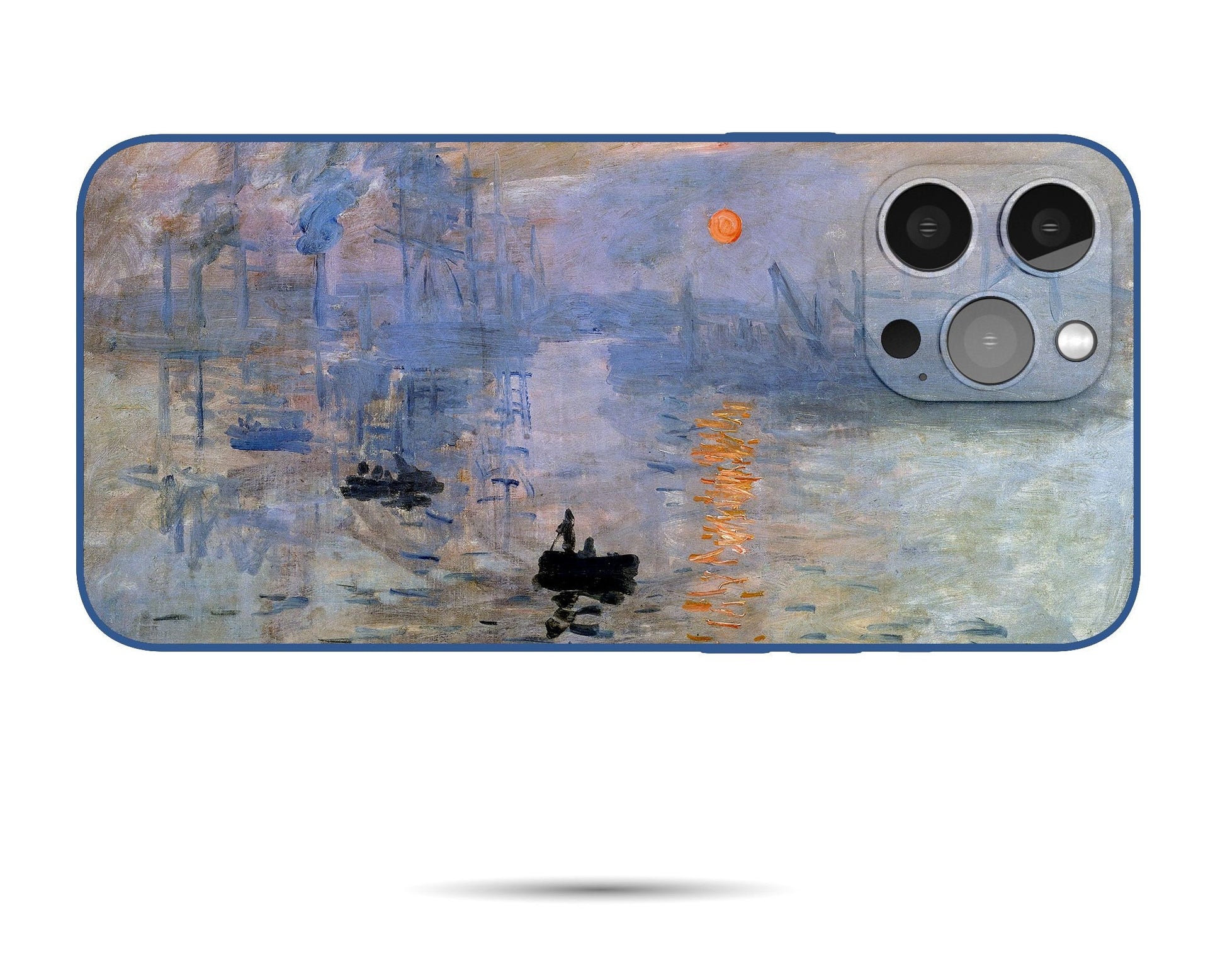 Claude Monet Famous Painting Impression Sunrise Iphone Cover, Iphone 11, Iphone Se Case, Iphone 8 Plus Case Art, Designer Iphone Case