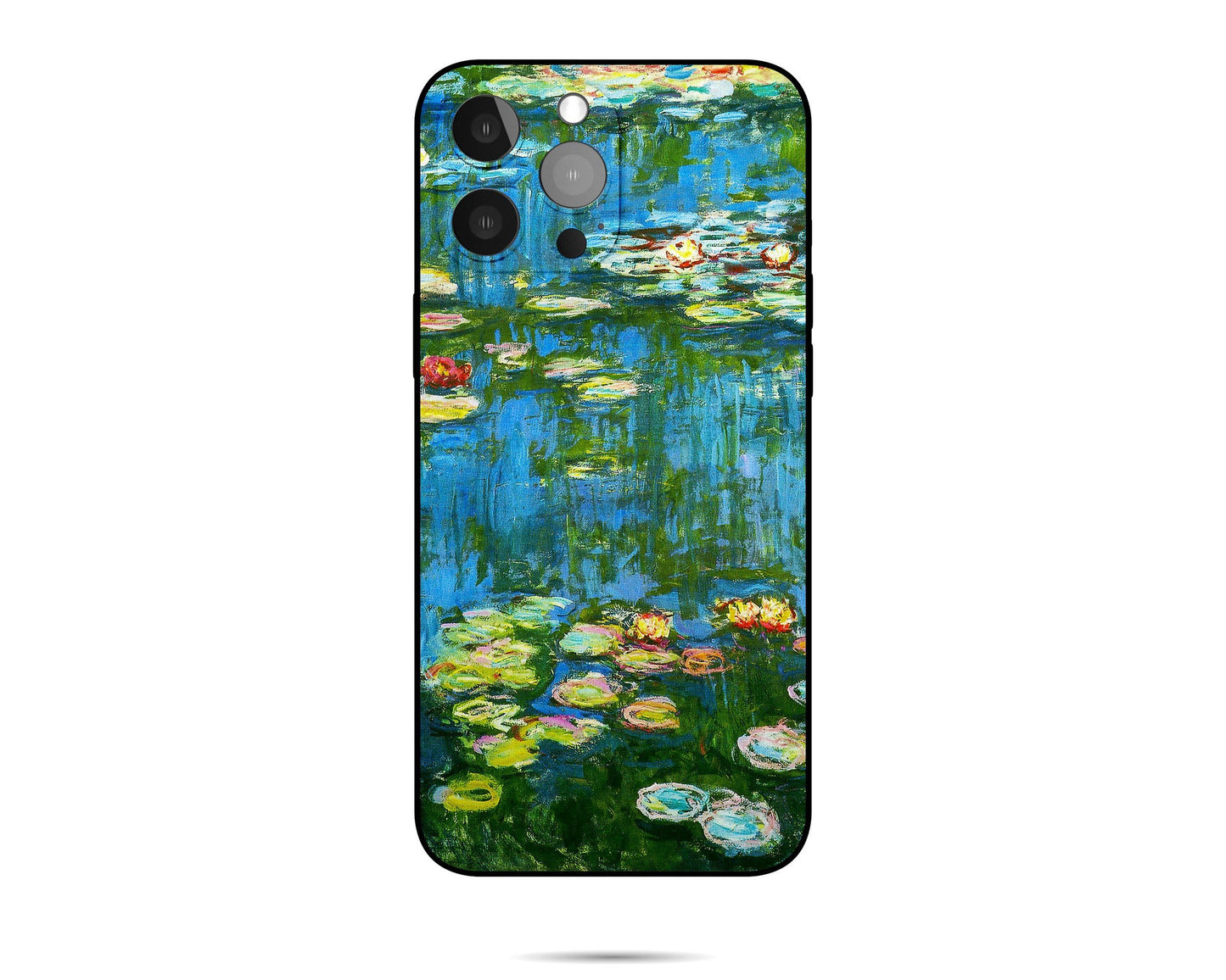 Claude Monet Famous Painting Water Lilies, Iphone Case, Iphone 13, Iphone Xs Max, Iphone 8 Plus Case Art, Vivid Colors, Aesthetic Iphone