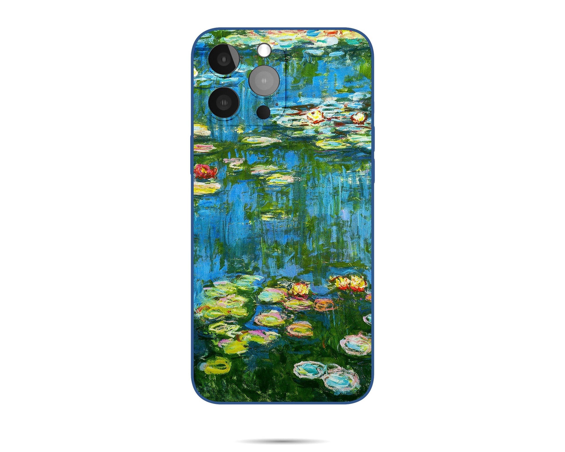 Claude Monet Famous Painting Water Lilies, Iphone Case, Iphone 13, Iphone Xs Max, Iphone 8 Plus Case Art, Vivid Colors, Aesthetic Iphone