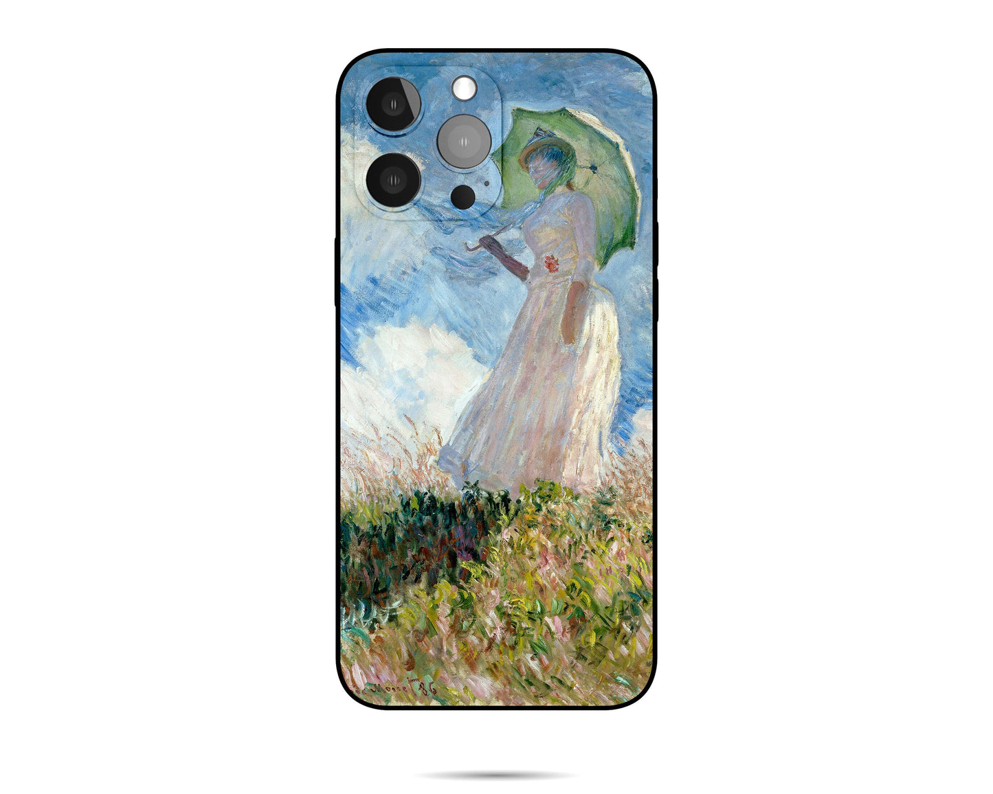 Claude Monet Woman With A Parasol Iphone Case, Iphone 11, Iphone Cases, Iphone 8 Plus Case Art, Protective Case, Silicone Case