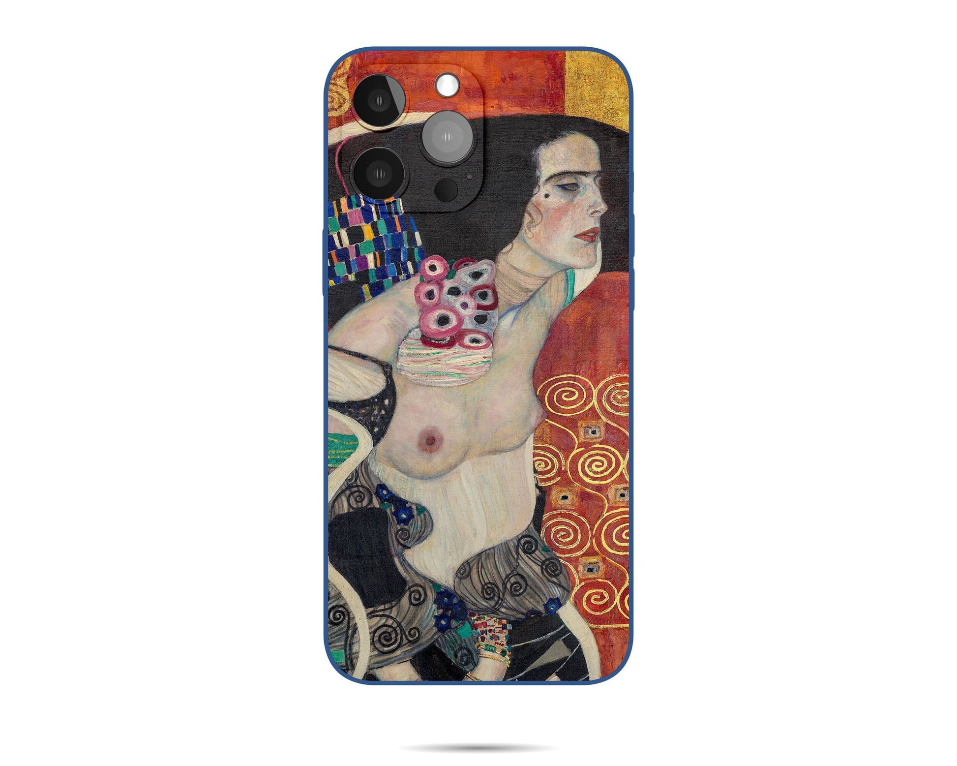 Iphone 14 Pro Case Of Gustav Klimt Painting Judith II Salome, Iphone 13 Case, Iphone 7 Plus, Aesthetic Phone Case, Iphone Case Protective
