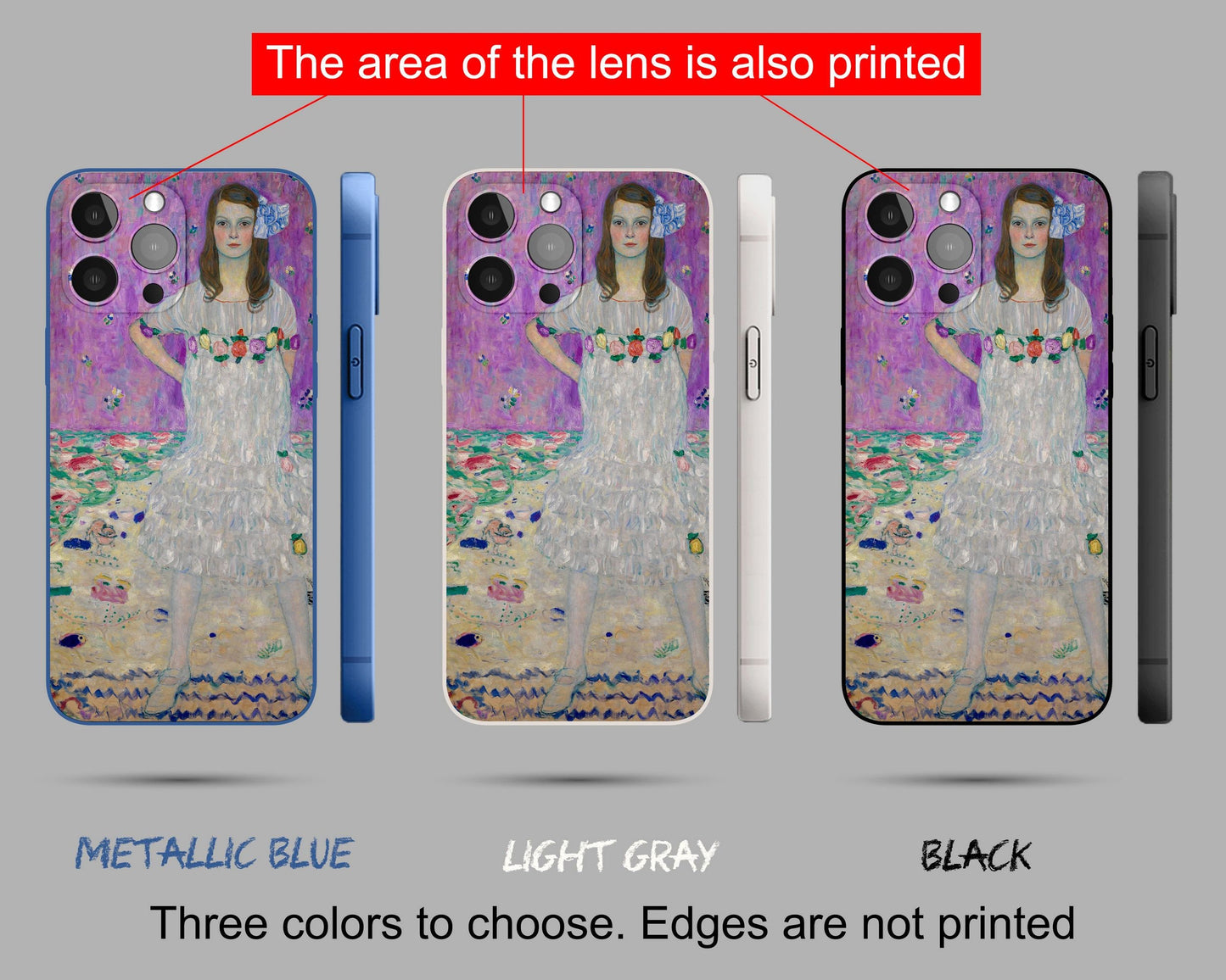 Iphone Case Of Gustav Klimt Painting Putrid Primavesi, Iphone 13 Pro Max, Iphone Se 2020 Case, Iphone Case Protective, Iphone Case Silicone