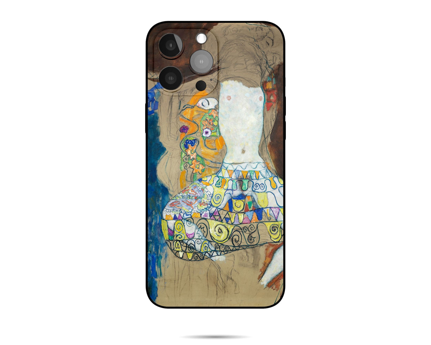 Iphone Case Of Gustav Klimt Painting The Bride Iphone Cover, Iphone 8Plus, Iphone 7 Plus Case, Art Nouveau, Birthday Gift, Iphone Case Matte