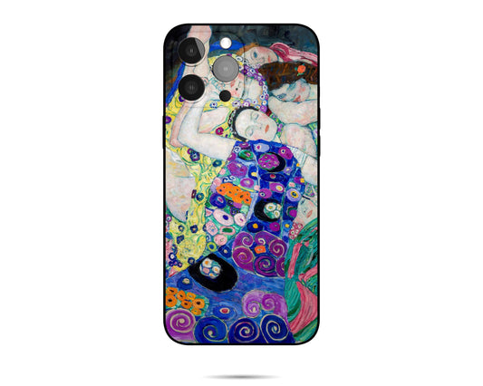 iPhone 14 Case Of Gustav Klimt Painting The Virgin Iphone Case, Iphone 8 Plus, Designer Iphone 8 Plus Case, Gift For Her, Silicone Case