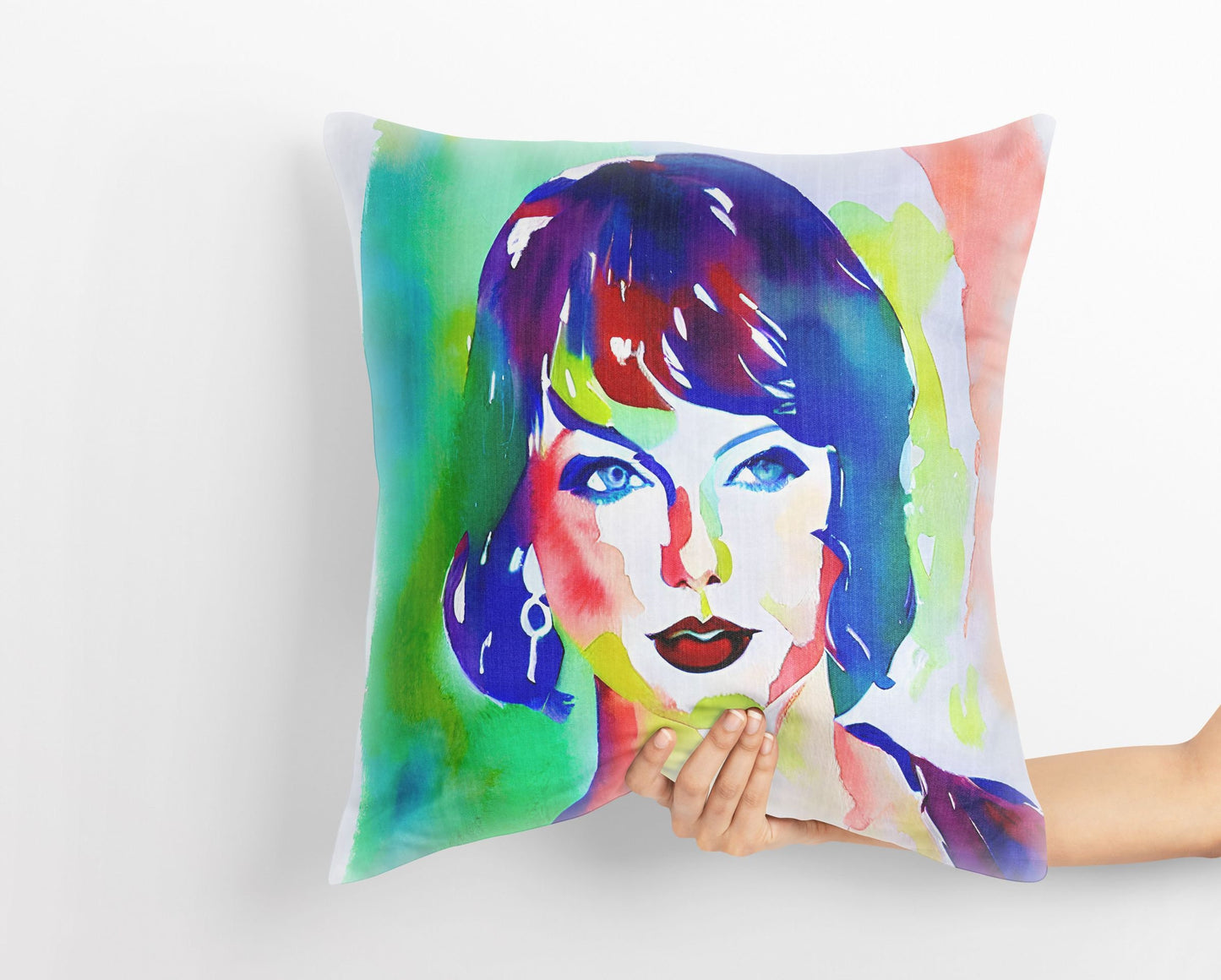 Taylor Swift Music Pillow Case, Abstract Pillow, Soft Pillow Cases, Contemporary Pillow, Square Pillow, Home Decor Pillow, Sofa Pillows
