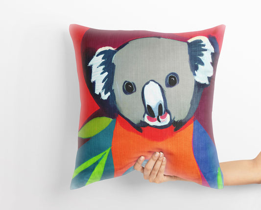 Australian Wildlife Australian Wildlife Koala Throw Pillow Cover, Abstract Throw Pillow, Soft Pillow Cases, Colorful Pillow Case, Fashion