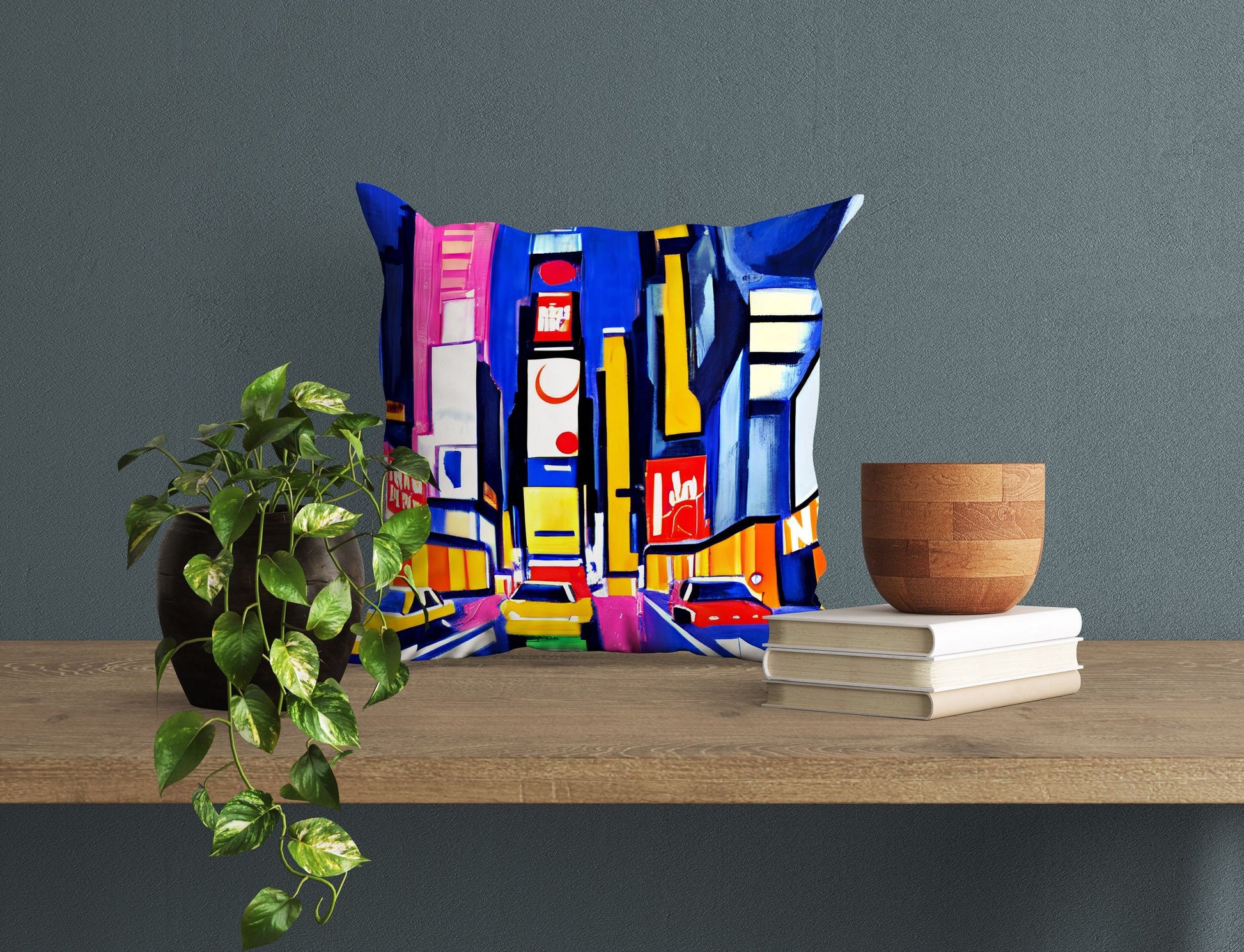 New York Times Square At Night, Throw Pillow Cover, Cat Pillow, Soft Pillow Cases, Colorful Pillow Case, Home And Living, Sofa Pillows