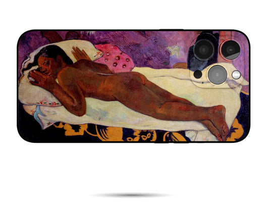 Iphone 14 Case Of Paul Gauguin Famous Painting, Iphone 8Plus, Iphone Se Case, Colorful, Aesthetic Phone Case, Gift For Her, Silicone Case