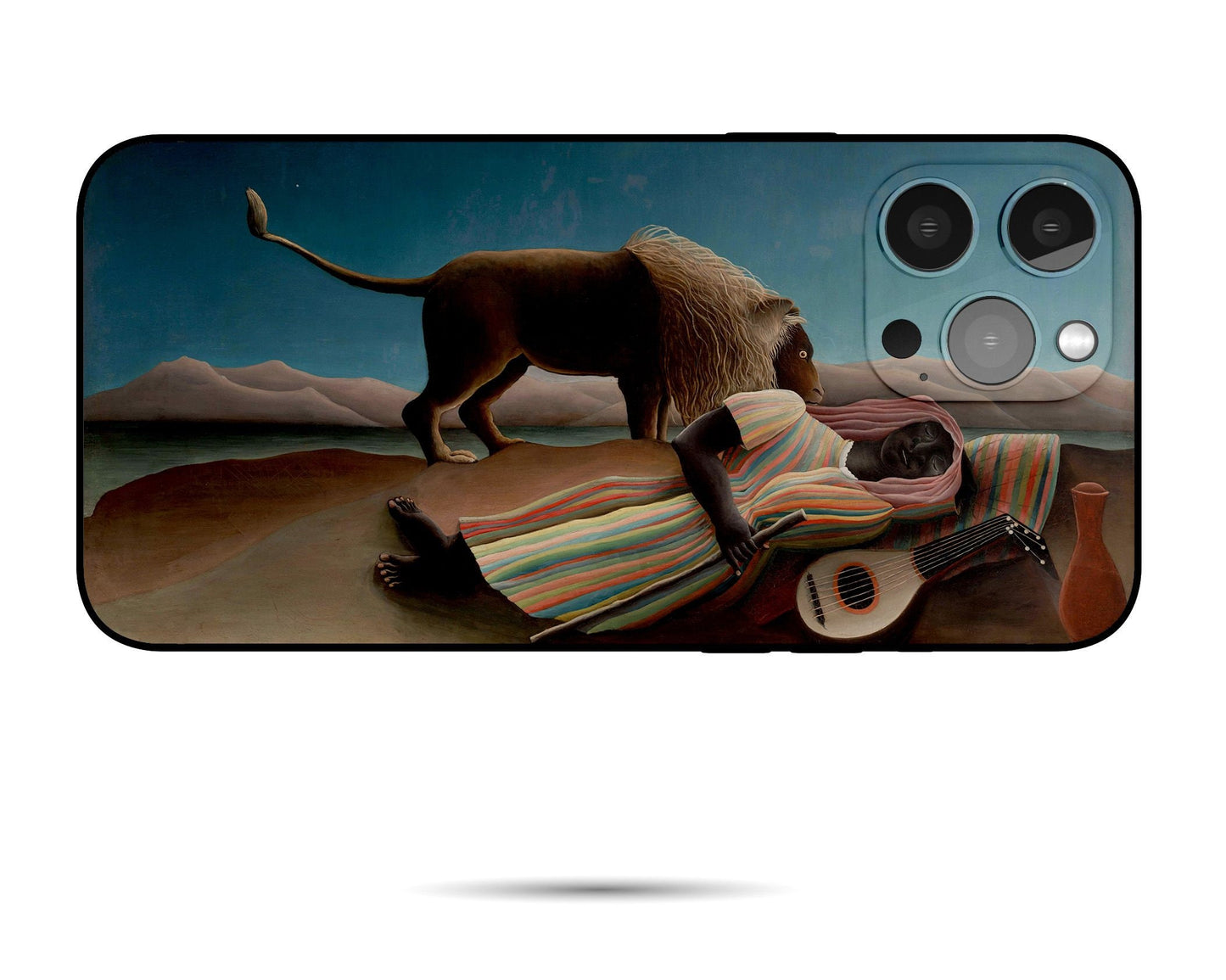 Iphone 14 Case Of Henri Rousseau Famous Painting, Iphone 11 Pro Max, Iphone Xr Case, Designer Iphone Case, Protective Case, Silicone Case