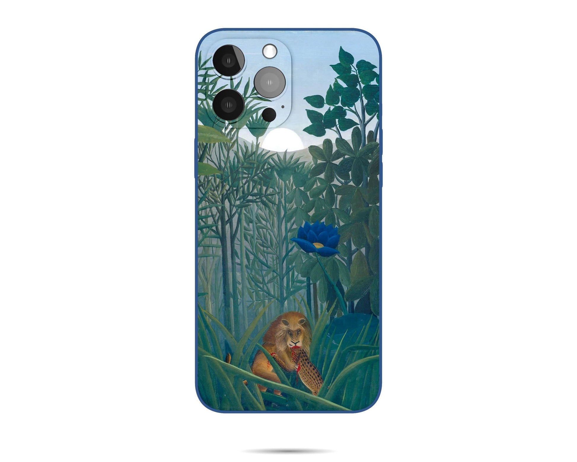 Iphone 14 Pro Case Of Henri Rousseau Famous Painting, Iphone 11, Designer Iphone 8 Plus Case, Iphone Protective Case, Iphone Case Silicone