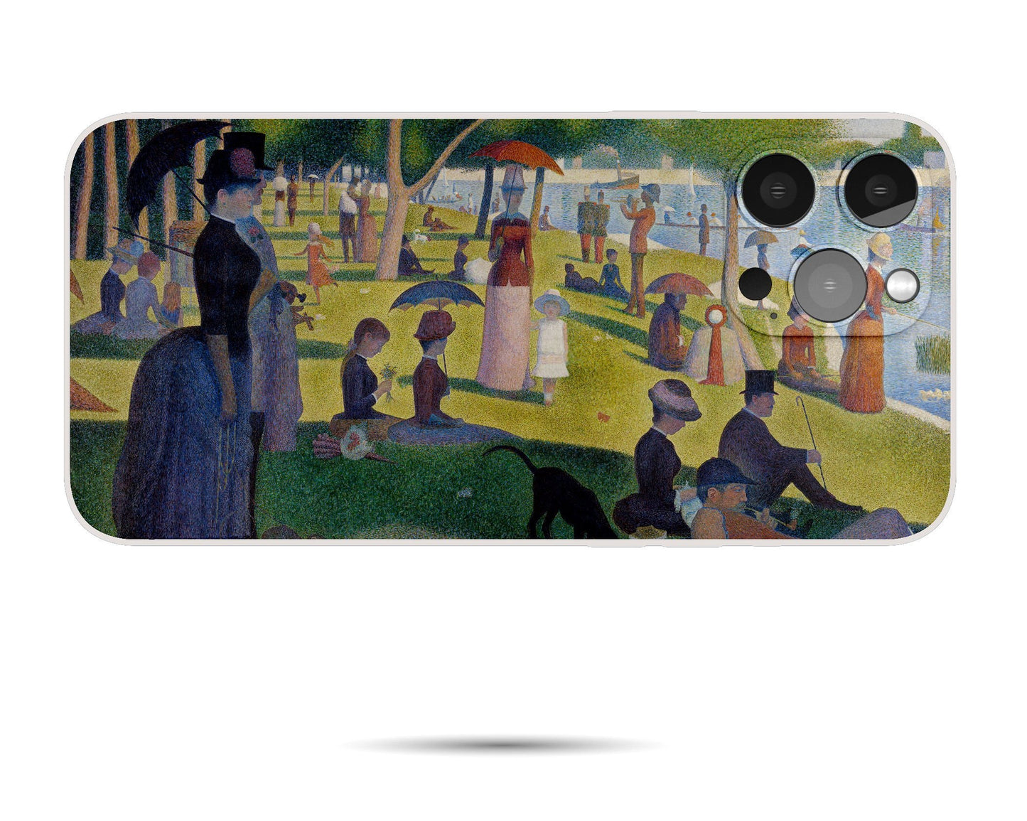 Seura A Sunday Afternoon On The Island Of La Grande Jatte Iphone 14 Case, Iphone 13 Case, Iphone Xs, Iphone Case Protective, Silicone Case