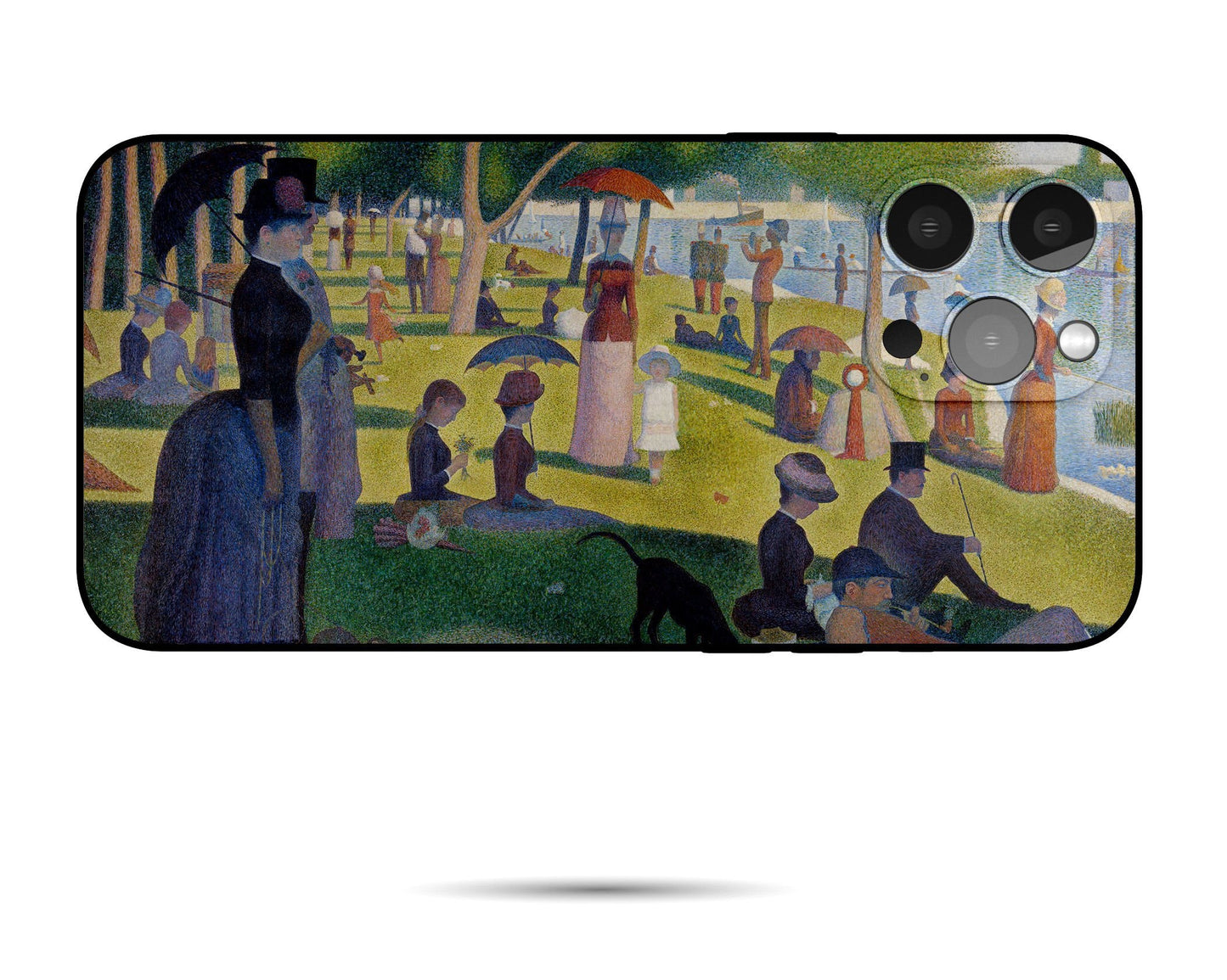 Seura A Sunday Afternoon On The Island Of La Grande Jatte Iphone 14 Case, Iphone 13 Case, Iphone Xs, Iphone Case Protective, Silicone Case