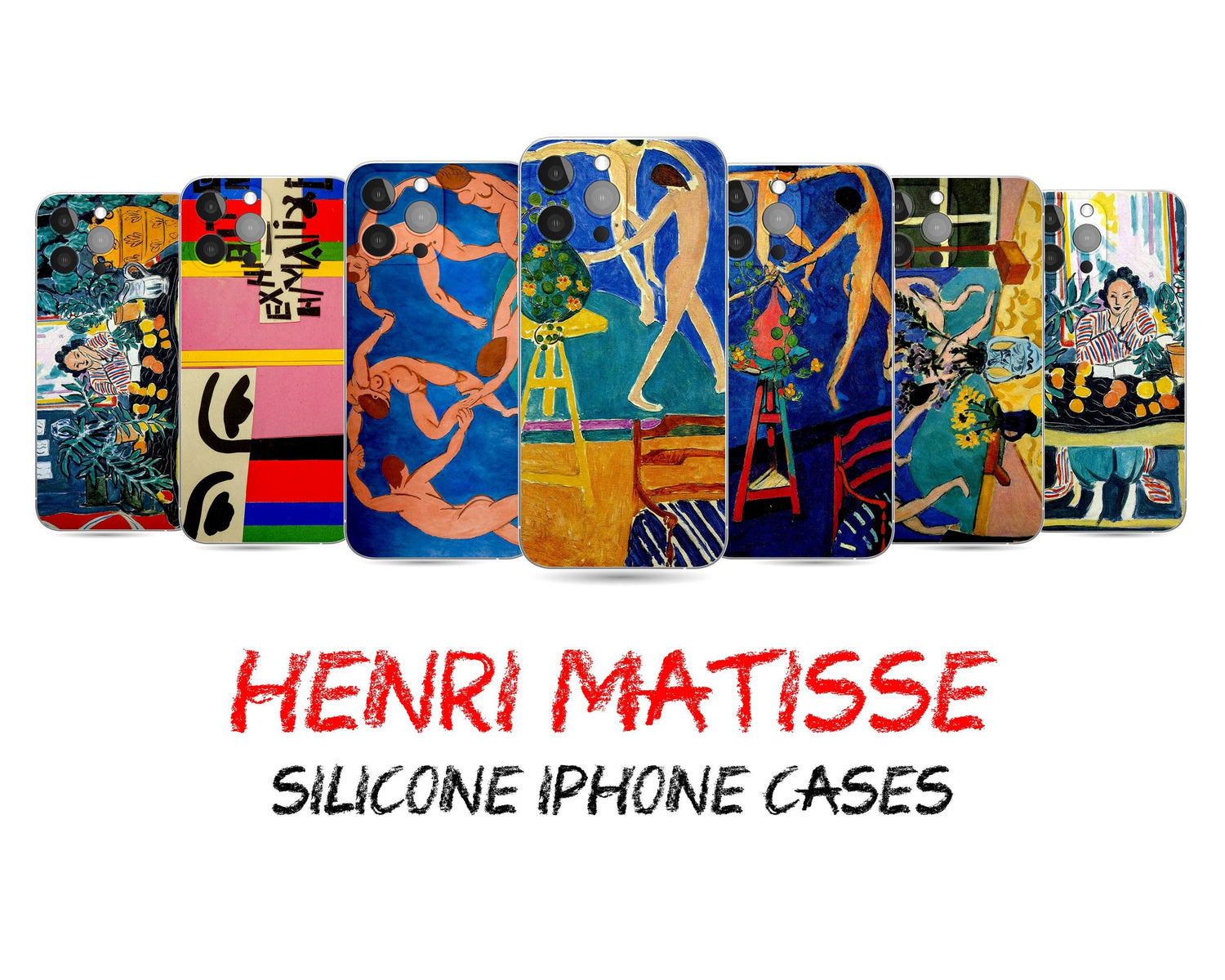 Henri Matisse Art Iphone 14 Case, Iphone 13, Iphone Cases, Iphone 8 Plus Case Art, Aesthetic Iphone, Gift For Her, Iphone Case Matte