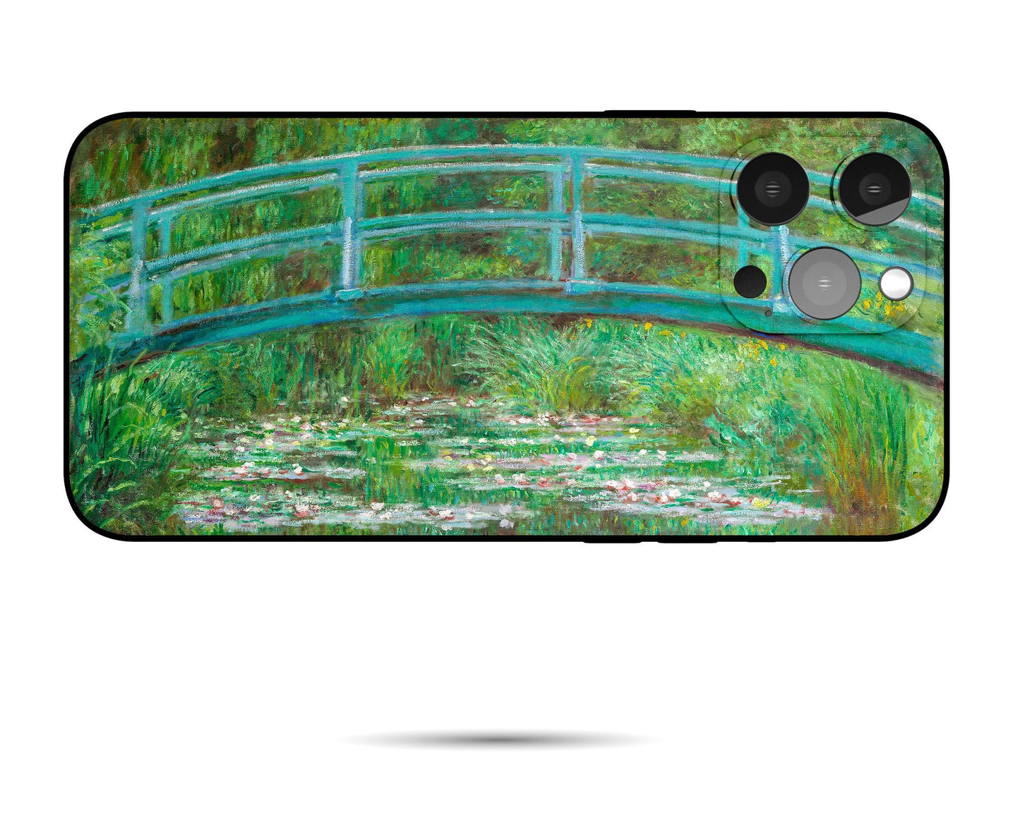 Claude Monet Japanese Bridge Iphone 14 Case, Iphone 12 Case, Iphone Se 2020, Iphone 8 Plus Case Art, Birthday Gift, Iphone Case Silicone