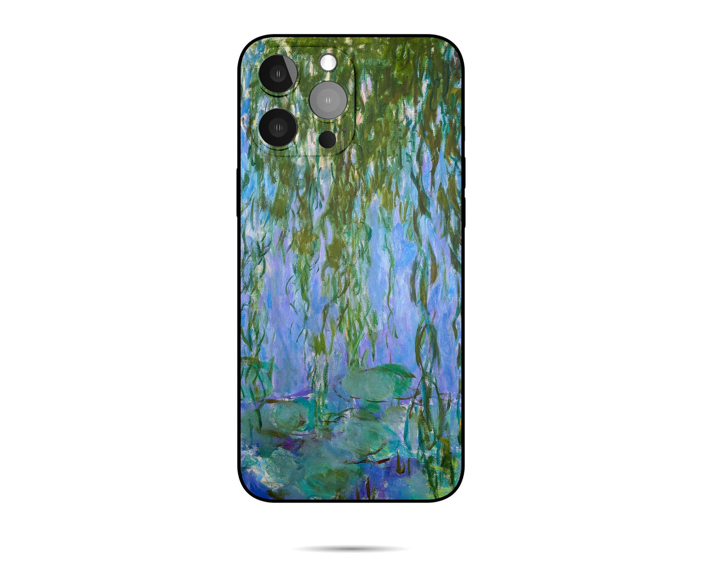 Claude Monet Waterlily Pond Iphone 14 Case, Iphone 14 Pro Case, Iphone Xr Case, Iphone 8 Plus Case Art, Gift For Her, Iphone Case Silicone