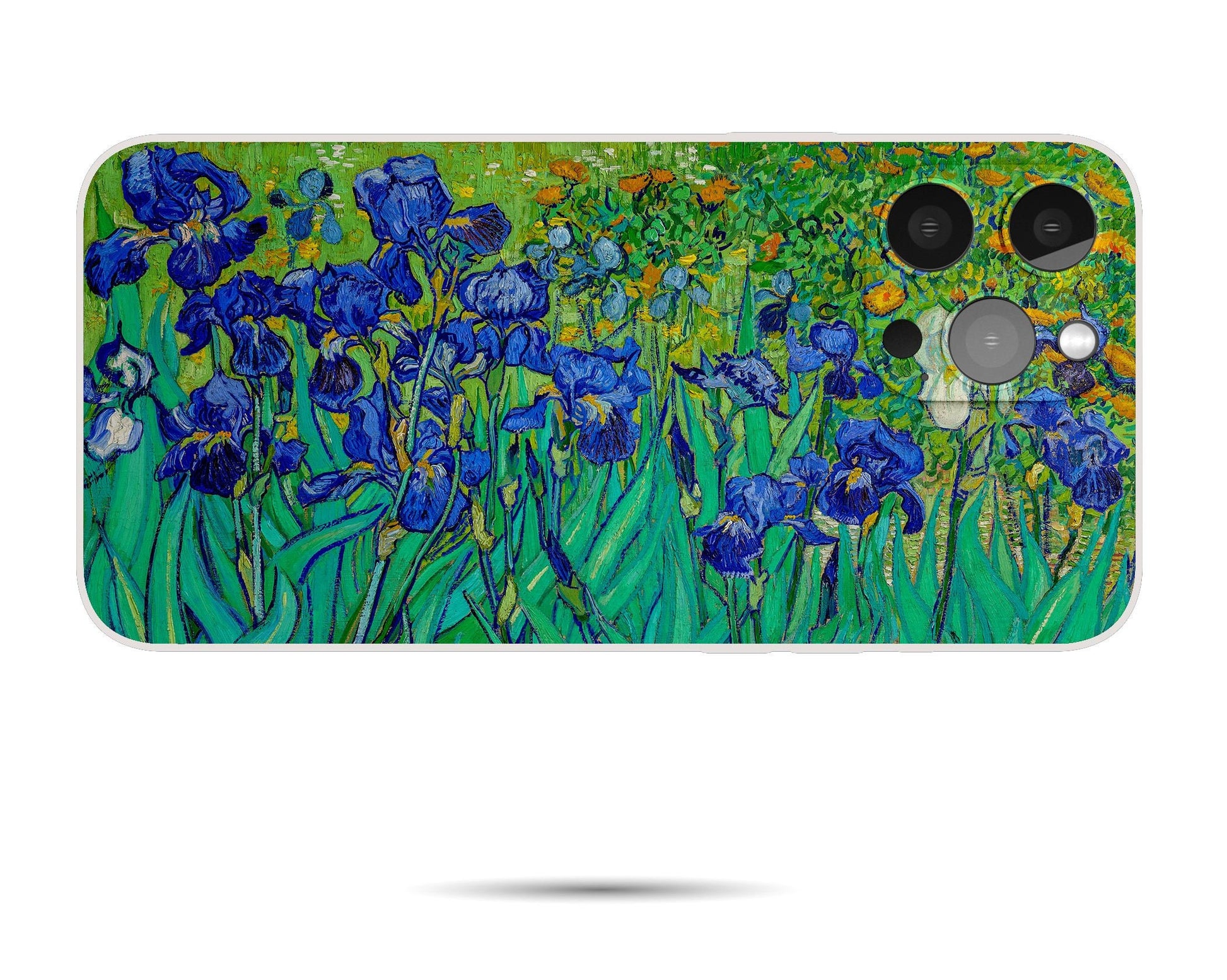 Vincent Van Gogh Irises iPhone Cases, Iphone 14 Pro Case, Vivid Colors, Aesthetic Phone Case, Iphone Protective Case, Iphone Case Silicone