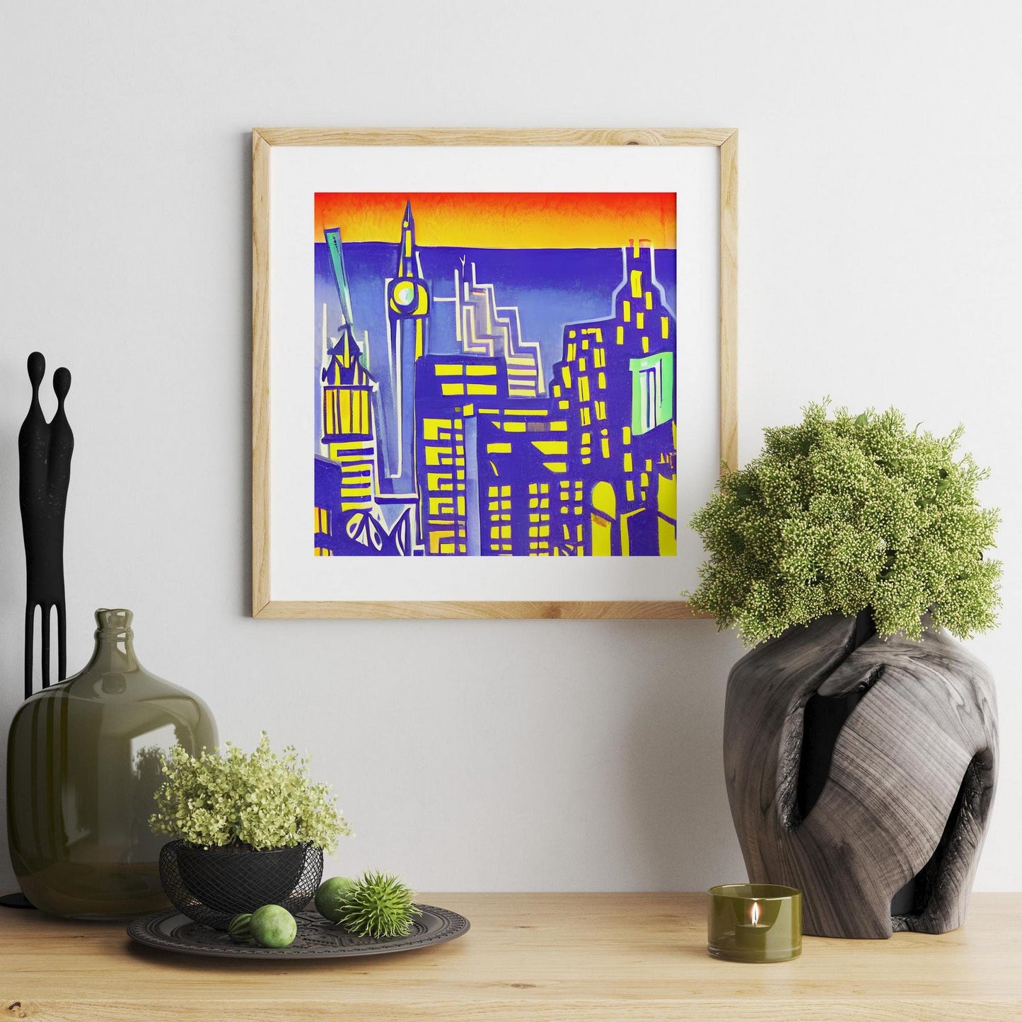 London City Night View, England, Wall Prints, Fantasy Travel Poster, Travel Poster, United Kingdom, Fashion Wall Art Print, Gift For Her