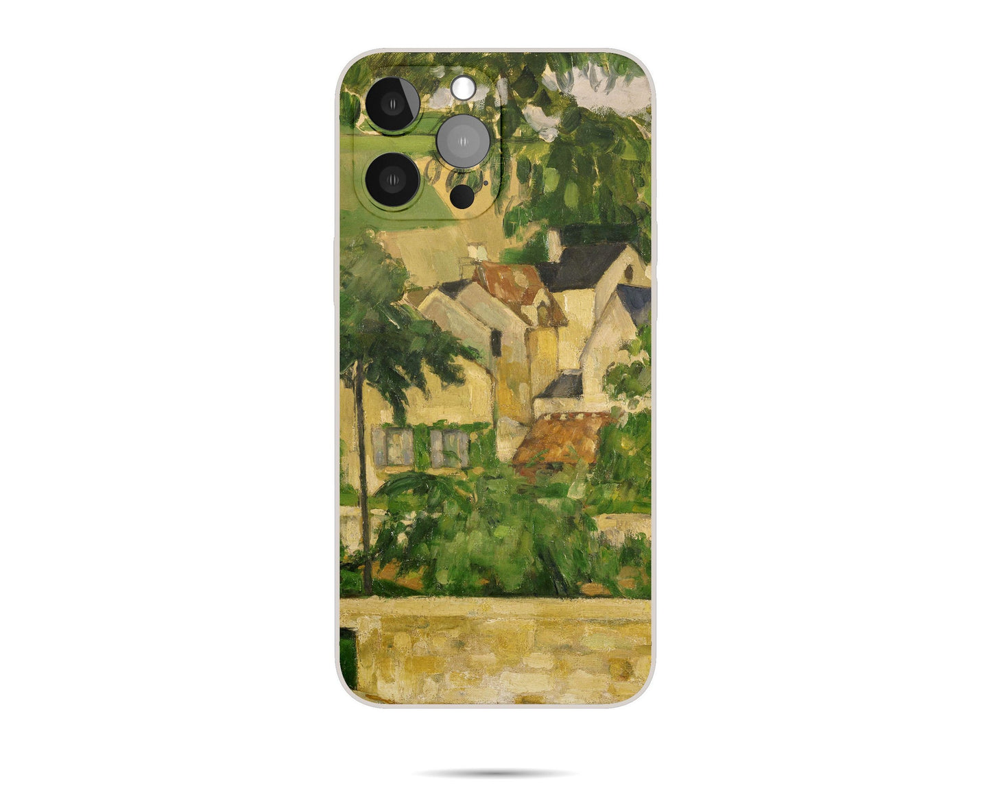 Iphone 14 Pro Case Of Paul Cézanne Famous Landscape Painting, Iphone 8 Plus, Iphone Xr, Aesthetic Phone Case, Gift For Her, Silicone Case